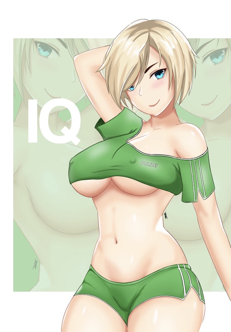 1girls, female, iq (rainbow six), looking at viewer, rainbow six, rainbow six siege, tagme, thick thighs, tight clothing, tom clancy