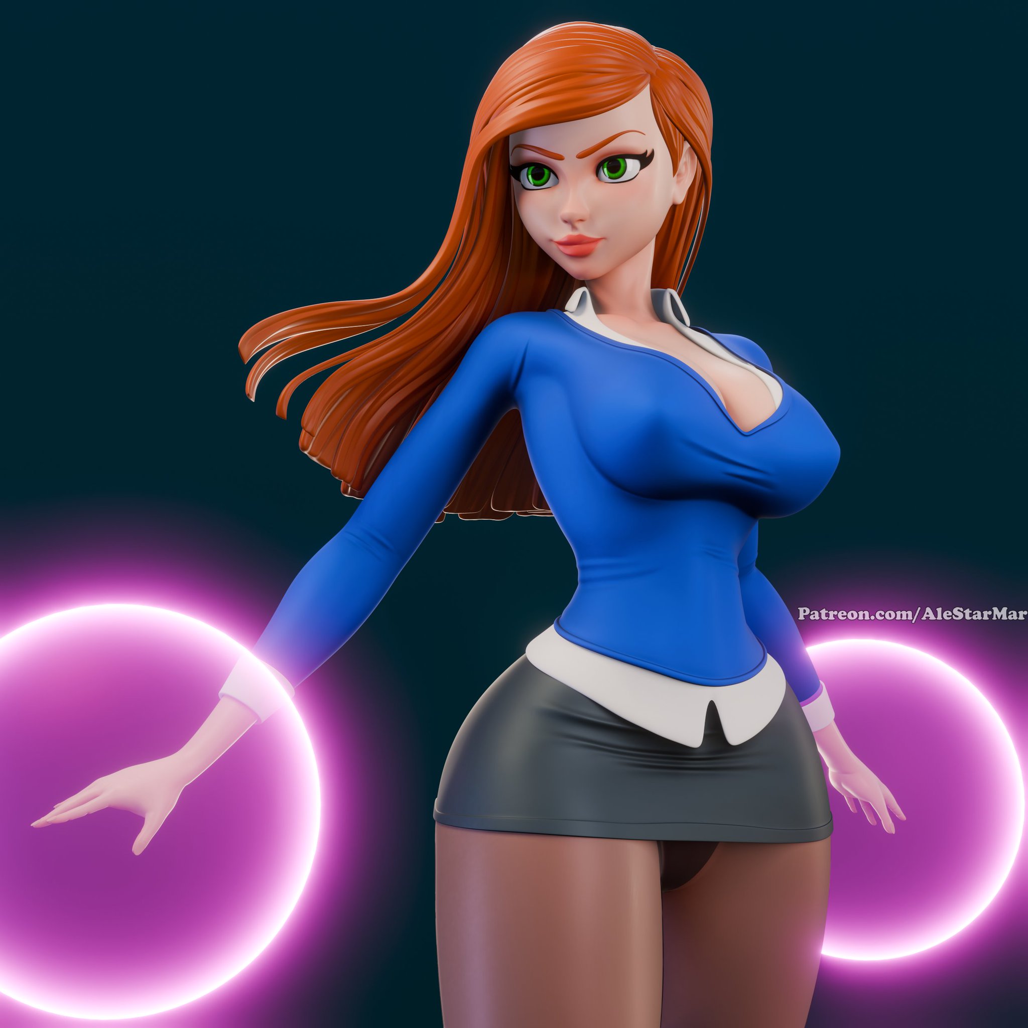 1girls, 3d, alestarmar, ass, ben 10, ben 10 alien force, big ass, big breasts, bottom heavy, breasts, bust, busty, cartoon network, chest, curvaceous, curvy, curvy figure, digital media (artwork), female, female focus, gwen tennyson, gwen tennyson (alien force), hips, hourglass figure, huge ass, huge breasts, human, large ass, large breasts, legs, light skin, light-skinned female, mature, mature female, slim waist, thick, thick hips, thick legs, thick thighs, thighs, toonami, top heavy, voluptuous, voluptuous female, waist, wide hips