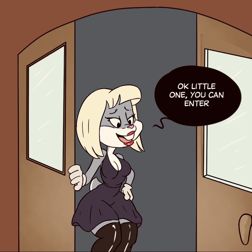 1girls, 2d, anthro, ass, big ass, big butt, blonde hair, buckteeth, bugs bunny, clothing, female, fembugs bunny, fur, furniture, genitals, girly, gloves, grey body, grey fur, hair, half-closed eyes, handwear, hi res, jinasault, lagomorph, leporid, lips, lipstick, long ears, looney tunes, makeup, male, mammal, rabbit, red lips, red lipstick, solo, teeth, warner brothers, whiskers