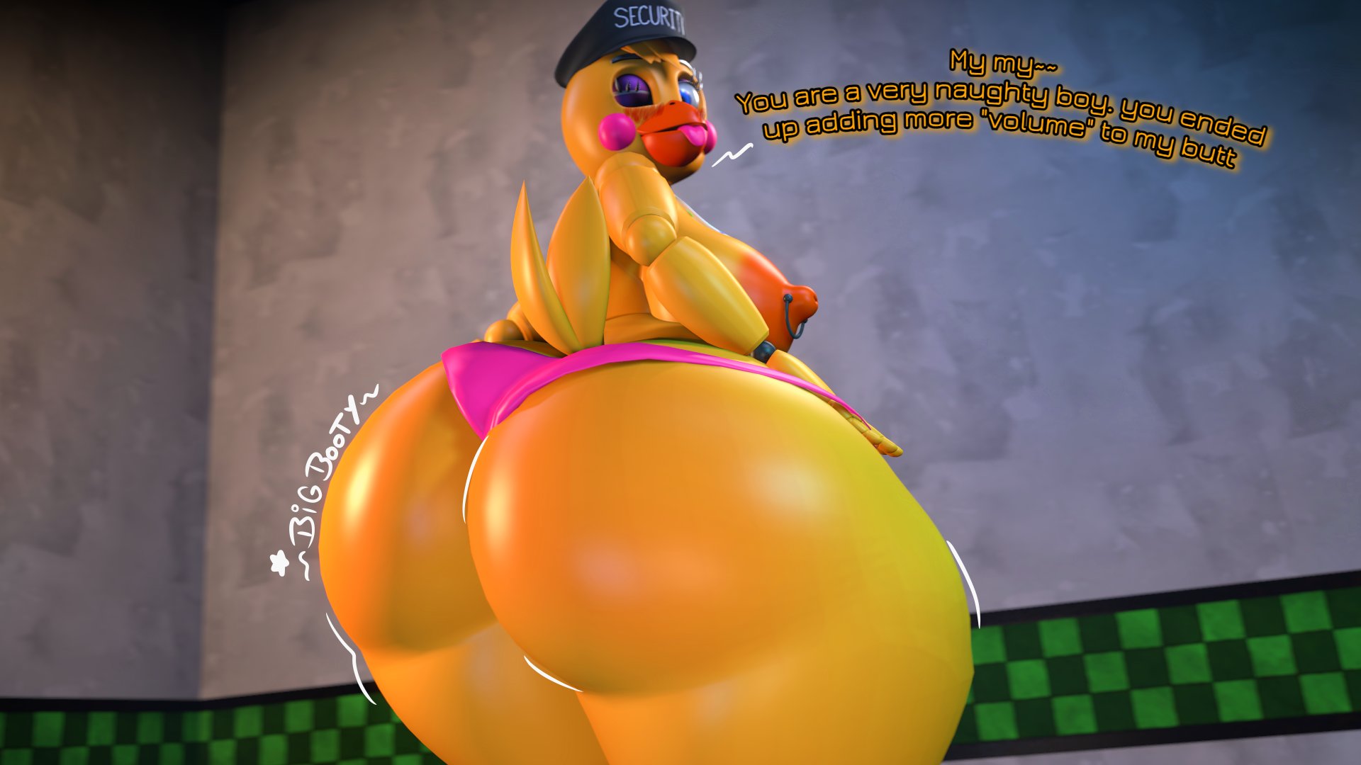 animatronic, animatronic female, ass, ass focus, big ass, big breasts, big butt, breasts, butt focus, female, five nights at freddy's, five nights at freddy's 2, furry, furry female, furry pred, huge ass, huge butt, hyper, hyper breasts, hyper butt, hyper thighs, large boobs, large breasts, post vore, robot, robot girl, thick thighs, thighs, toy chica (fnaf), vore, vorthomas82, yellow body