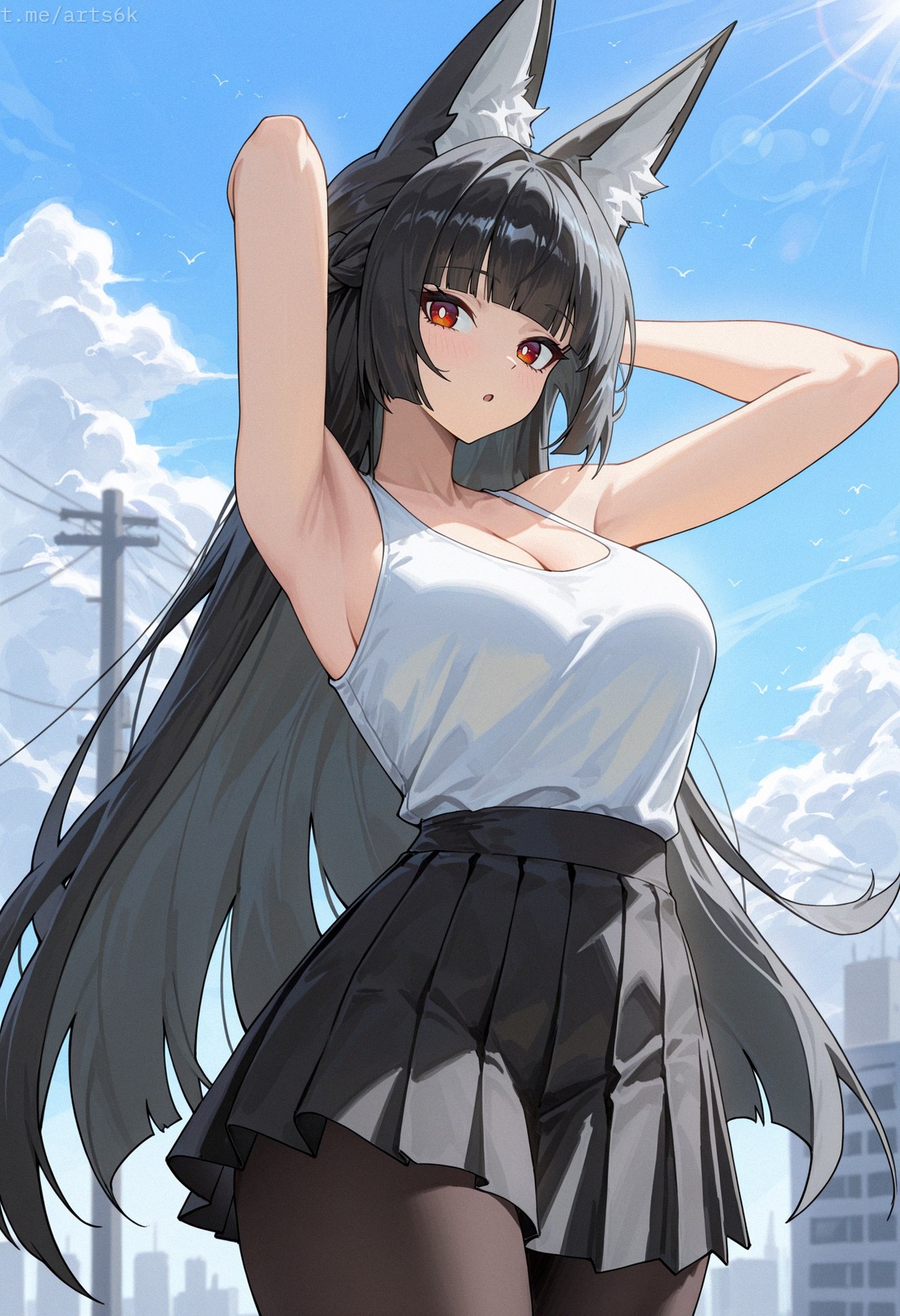 ai generated, female, hoshimi miyabi, tagme, zenless zone zero