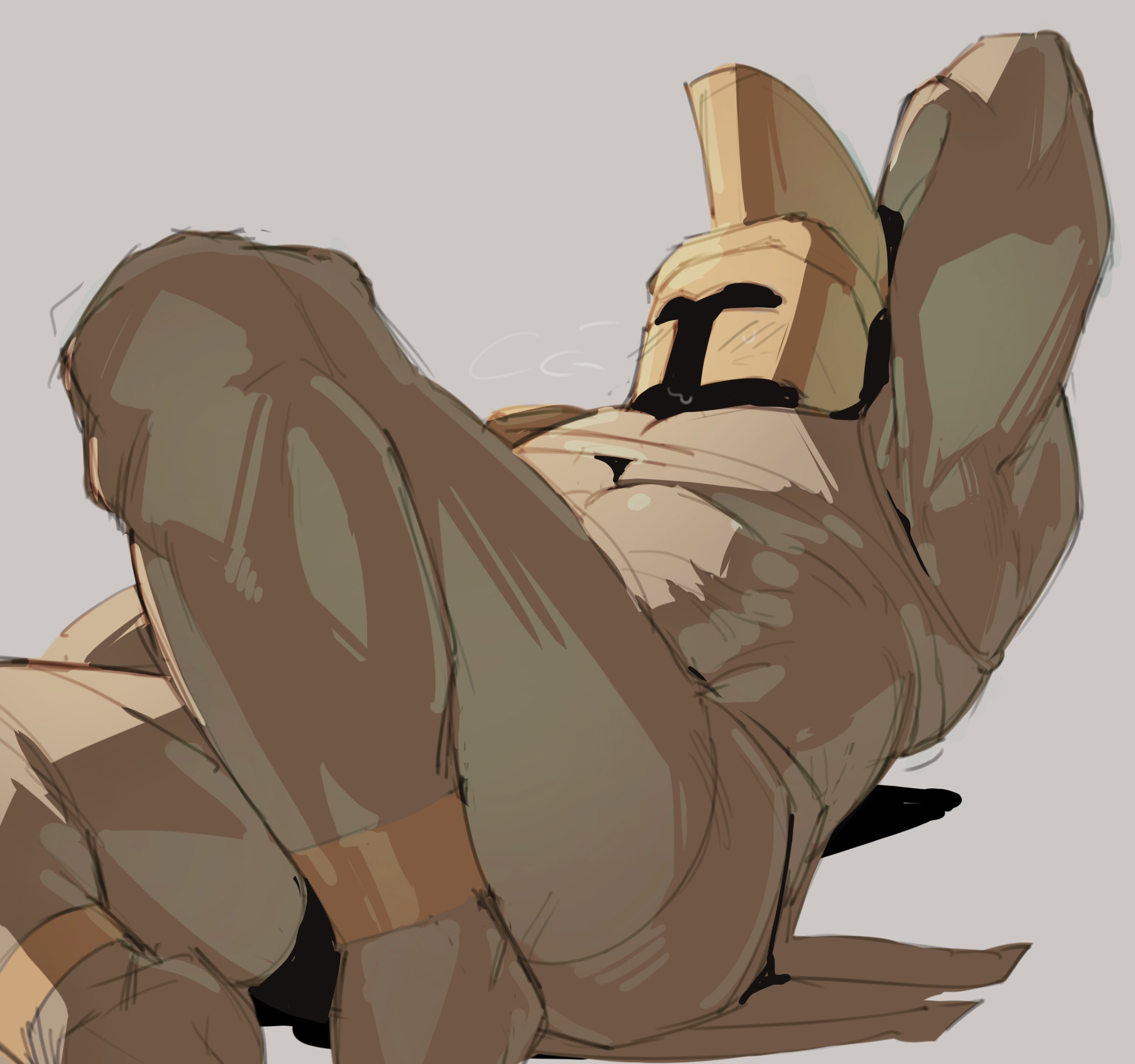 1boy, bara, gay, kogito, male, muscular, statue of ares (fortnite), yaoi