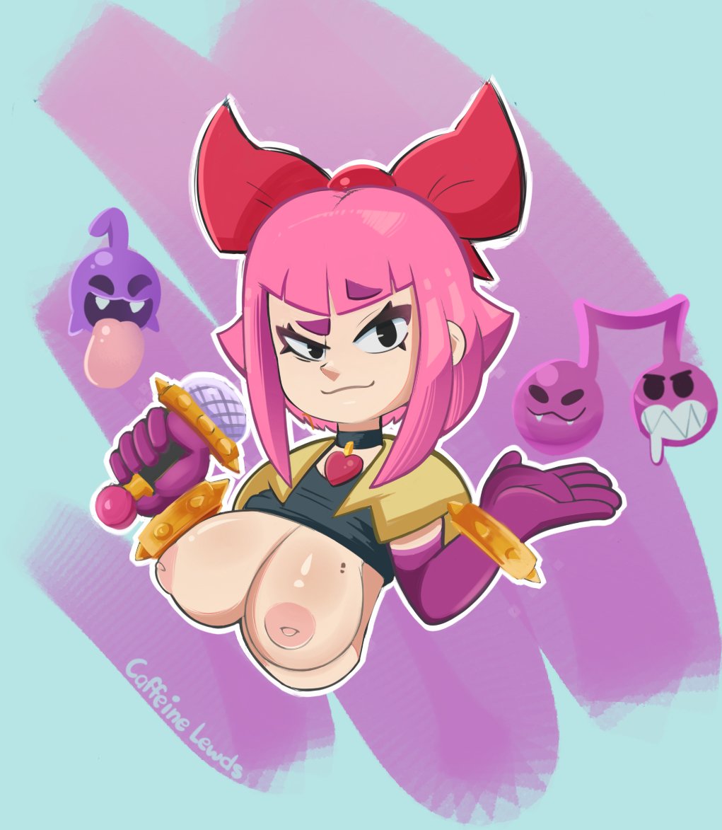 brawl_stars caffeinelewds mellojellowo melodie_(brawl_stars) tagme