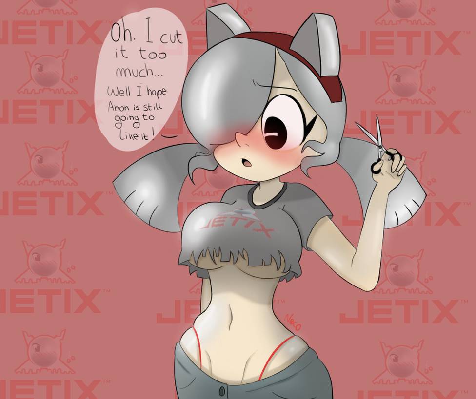 breasts channel-tan female gijinka jetix string_panties underboob