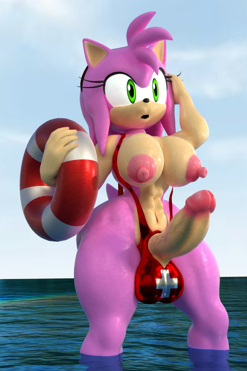 1futa 2020 3d alone amy_rose amyfuta1 animal animal_ears animal_humanoid animal_pussy anthro anthro_only areolae ball_bulge balls balls_in_panties balls_in_swimsuit beach black_nose breasts breasts_out casual curvy day erect_nipples erection exposed_penis eyelashes float furry furry_breasts furry_ears furry_only futa_only futanari green_eyes hand_on_head hedgehog huge_balls huge_breasts hyper hyper_penis large_areolae large_nipples life_preserver lifeguard looking_away muscular_futanari nipples no_ass no_feet no_gloves no_hat no_headwear no_humans no_jacket no_pants no_pubic_hair no_shirt no_shoes no_socks no_underwear no_vagina no_wings open_mouth panty_bulge penis penis_out pink_fur pink_hair pink_nipples pointy_ears public realistic sega short_hair sling_bikini solo solo_futa sonic_(series) swimsuit video_games water