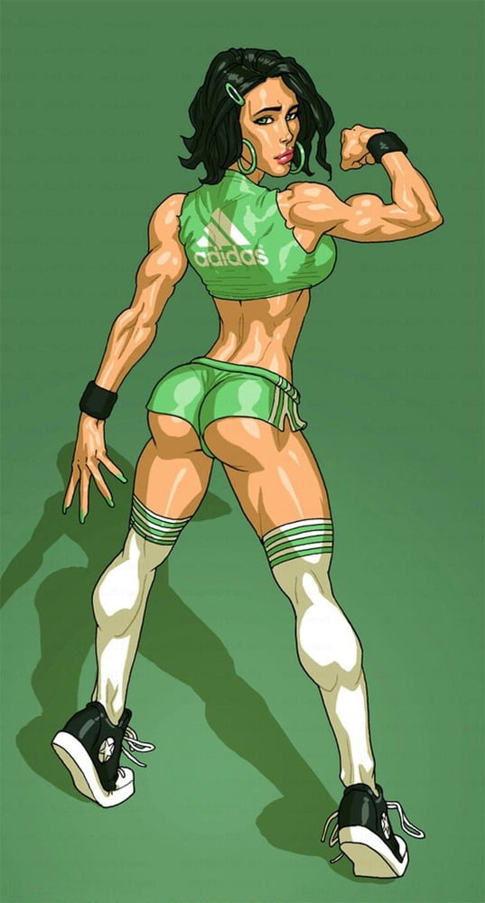 1girls, adidas, aged up, ass, athletic, bare midriff, biceps, big breasts, big lips, bimbo, black hair, bracelet, breasts, bubble ass, bubble butt, busty, buttercup (powerpuff girls), calves, cartoon network, crop top, curvaceous, curvy, earrings, erect nipples, eyelashes, eyeshadow, female, female focus, female only, fit, fit female, full body, green eyes, green shorts, hoop earrings, hot pants, hourglass figure, john persons, large breasts, lipstick, long fingernails, makeup, nail polish, nipple bulge, nipples, pinup, pose, posing, powerpuff girls, rear view, short hair, short shorts, sneakers, solo, tagme, theofficialpit, thick lips, thighhighs, tomboy, toned, toned female, voluptuous, wide hips