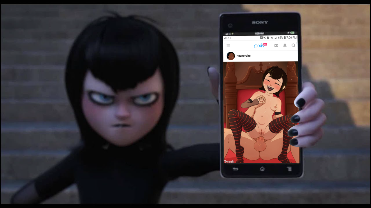 3d, accurate art style, anal, anal sex, angry, artist name, black nails, breasts, caught, caught on camera, clothed female, comedy, edit, female, fingernails, funny, hand on breast, hotel transylvania, mavis dracula, nail polish, noznorohc, phone, pixiv, pussy, saliva trail, short hair, small breasts, smartphone, sony corporation, thighhighs, wet pussy