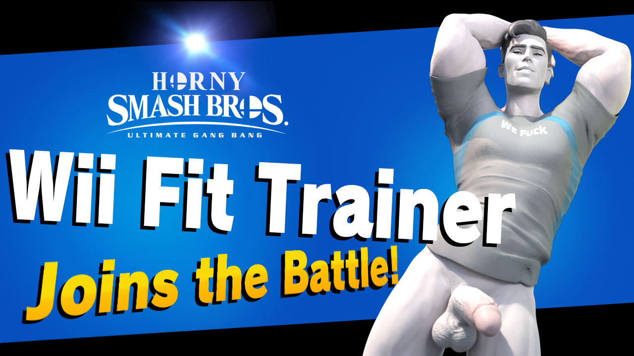 abs, biceps, big arms, big penis, daz3d, erection, hdreamsproject, male, male only, monster cock, penis, solo male, source filmmaker, super smash bros., super smash bros. ultimate, training, wii fit, wii fit trainer, wii fit trainer (male)