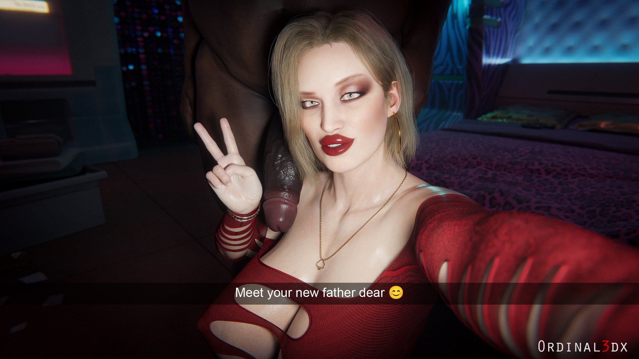 1girls, 3d, alyssa ashcroft, alyssa ashcroft (kate delic), artist name, bag, big ass, big breasts, big lips, big thighs, bimbo, bimbo lips, breasts, capcom, cleavage, cuckold, cuckold pov, cuckolding, curvaceous, curvy, curvy figure, dark skin, dark-skinned male, english, english text, female, handbag, hips, huge ass, huge breasts, huge thighs, interracial, large ass, large breasts, large thighs, light skin, light-skinned female, mature, mature female, medium hair, milf, mother, motherly cuckold, nipples visible through clothing, ordinal3dx, pov, purse, qos, queen of spades, resident evil, resident evil 9: requiem, see-through clothing, selfie, slim waist, text, thick, thick hips, thick legs, thick thighs, thighs, thong, voluptuous, voluptuous female, waist, watermark, wide hips, wide thighs
