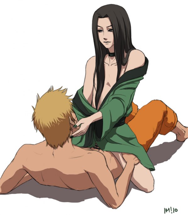 2boys androgynous choker cowgirl_position dominant_femboy dominant_male femboy femboy_riding_male gay gay_sex girly girly_boy grabbing grabbing_legs haku_(naruto) homosexual homosexual_sex human implied_penetration implied_sex long_hair male male_only maledom multiple_males naruto naruto_(classic) riding riding_penis seduction seductive seductive_look sex touching_face trap uncensored uzumaki_naruto wide_hips yaoi yaoiismy