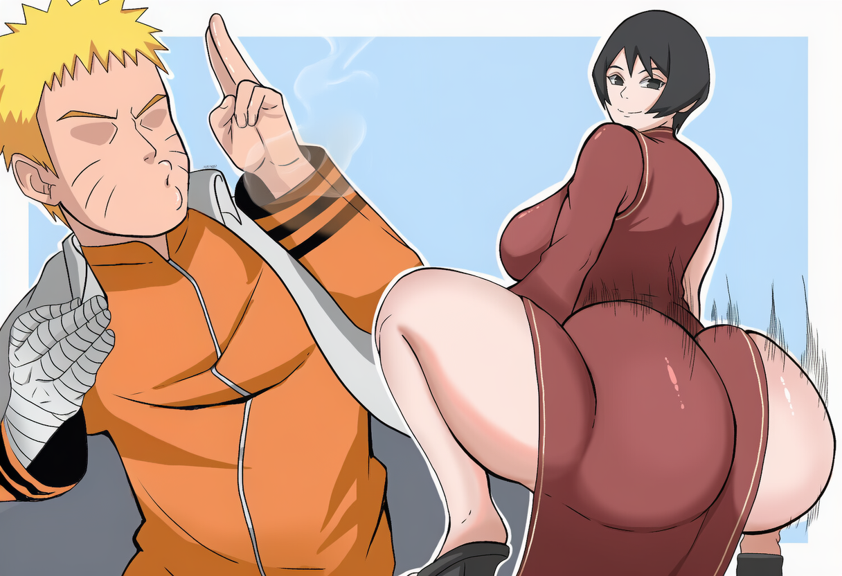 1boy, 1girls, ass, ass focus, ass shake, bandaged arm, bare legs, before sex, big ass, big booty, big breasts, big butt, big hips, black eyes, black hair, blonde hair, blush, booty, boruto: naruto next generations, busty, busty female, butt focus, cape, child bearing hips, clothing, clothing lift, cute, cute face, cute female, cute girl, dress, dress lift, embarrassed, fat ass, fat butt, female, female pervert, flirting, forest, from behind, fun, funny, grin, high resolution, hokage, horny, horny female, imminent sex, in heat, inviting to sex, jacket, kurotsuchi, lifted by self, male, massive ass, massive breasts, massive butt, mature, mature female, milf, motion lines, muscular, muscular male, naruto, naruto (series), offering, offering to another, outdoors, ovulating, ovulation, pervert, pervert female, perverted, pinup, play, playing, presenting, presenting ass, presenting hindquarters, pussy, red dress, resisting, seducing, seductive eyes, seductive look, seductive pose, seductive smile, short hair, sideboob, single sleeve, smile, solo, solo focus, spread ass, spreading, squatting, teasing, teasing with butt, temptation, tempting, thick ass, tomboy, tsuchikage, twerk, twerking, twerking position, uzumaki naruto, voluptuous, voluptuous female, whisker markings, wide hips, will not cheat