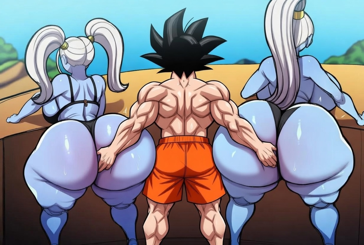 ai assisted, ai generated, dragon ball, dragon ball super, goku, marcarita, novelai, son goku, vados