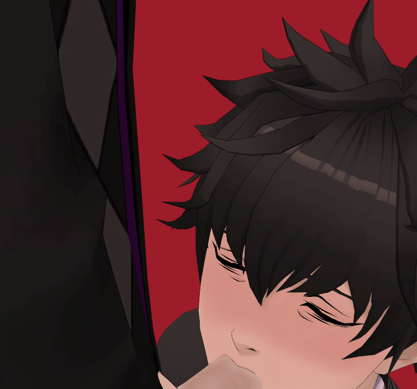 ai:_the_somnium_files ai:_the_somnium_files_-_nirvana_initiative blowjob face_closeup kaname_date kuruto_ryuki mmd yaoi