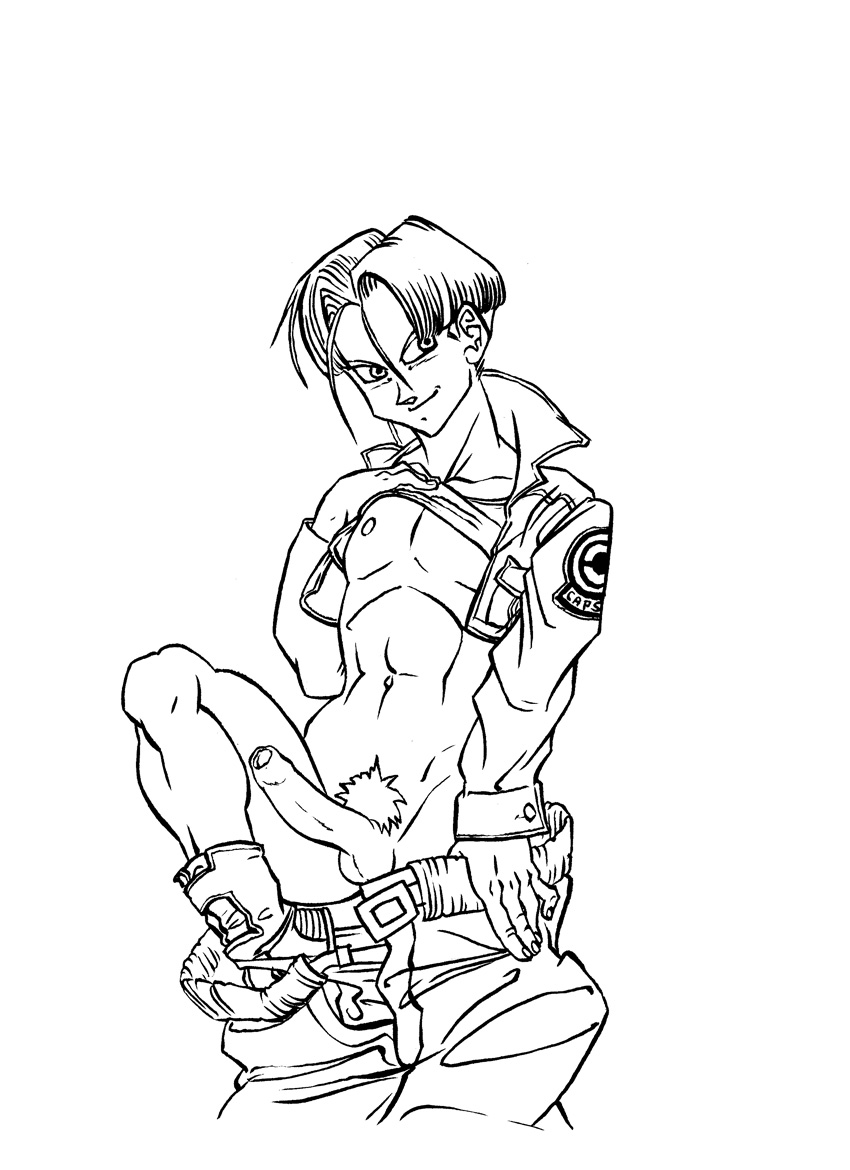 Future Trunks (Dragon Ball) Rule 34 Image