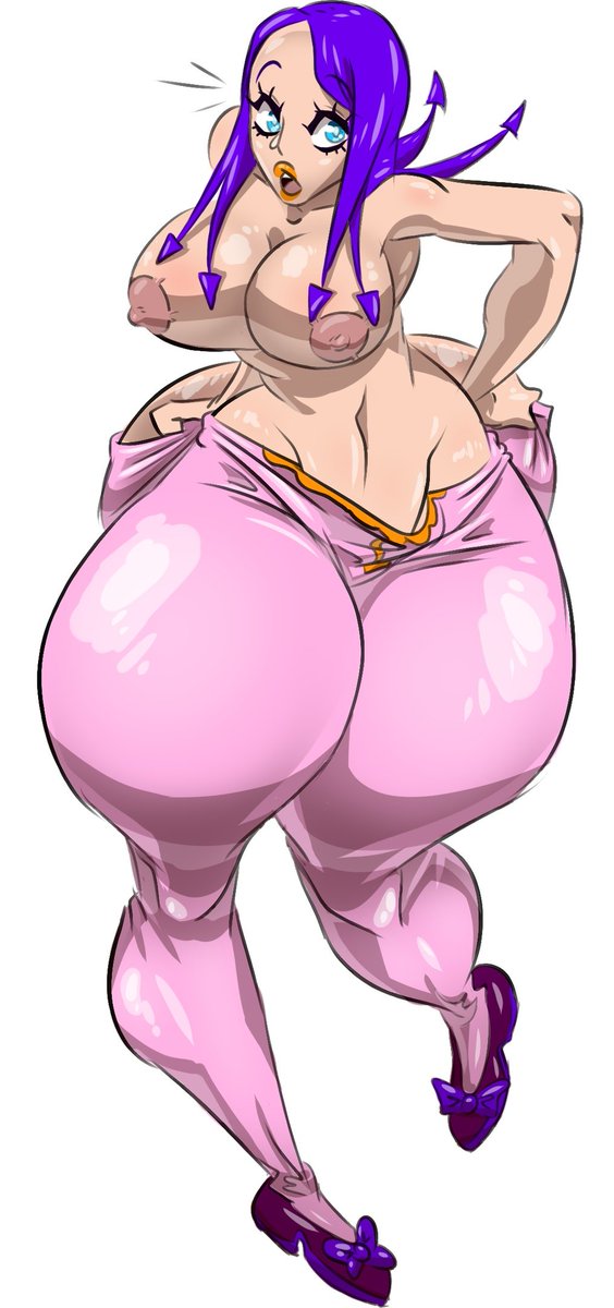 1girls, breasts, curvy, female, hato higashikata, human, jojo's bizarre adventure, jojolion, light skin, light-skinned female, long hair, nipples, shounen jump, tagme, thick thighs, topless, ujanskiy