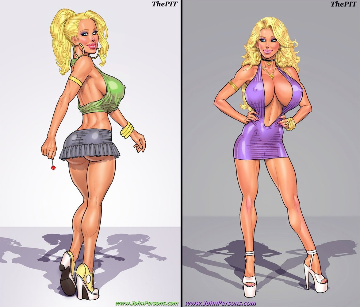 2girls, ass, athletic, athletic female, bare shoulders, big breasts, bimbo, blonde hair, blue eyes, breasts, bubble ass, bubble butt, busty, calves, cleavage, coxville stories, daughter, earrings, erect nipples, female, female focus, female only, full body, high heel sneakers, high heels, hoop earrings, hourglass figure, jenny summers, jewelry, john persons, kitty summers, large breasts, long hair, makeup, miniskirt, mother, mother and daughter, nipple bulge, nipples, pinup, platform heels, pose, posing, queen of spades, sideboob, skimpy, skimpy clothes, skimpy dress, skin tight, skirt, standing, theofficialpit, toned, toned female, wide hips