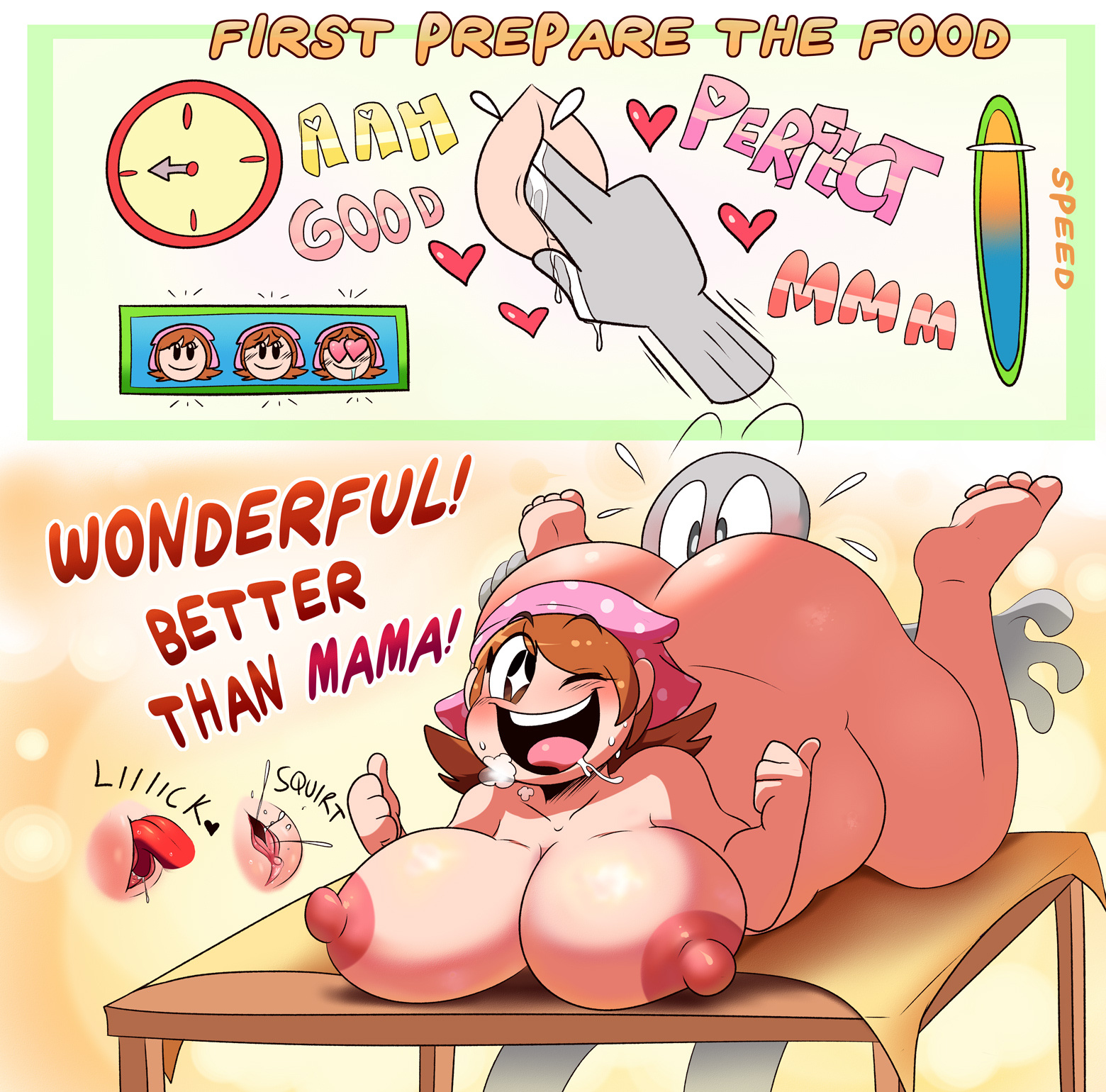 Rule 34 cooking mama