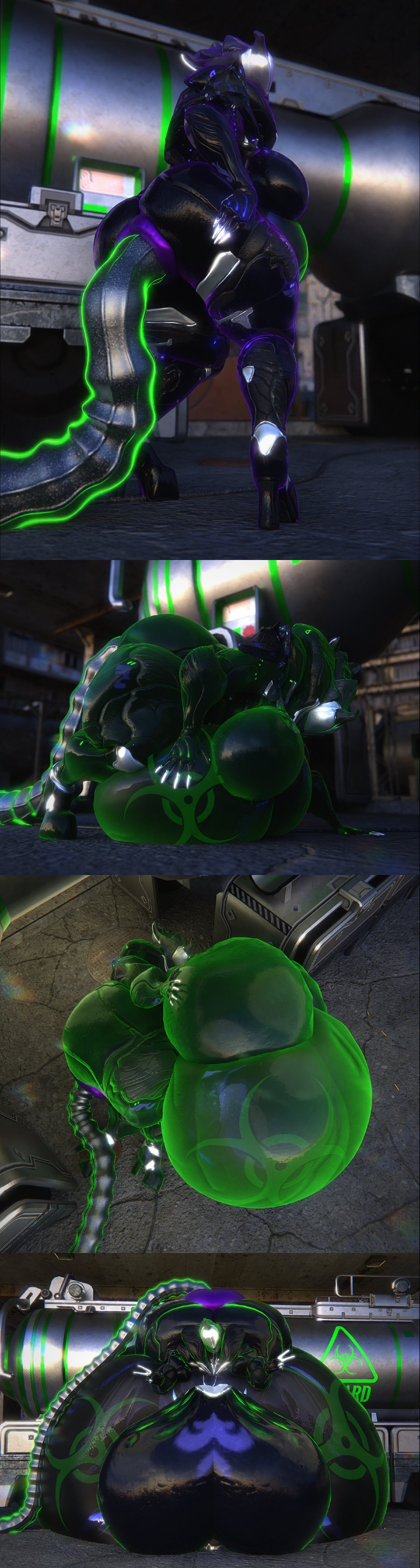 ass, bbw, big ass, bubble ass, bubble butt, female, huge ass, inflation, overweight, puffy anus, qzk forte, saryn (warframe), tagme, thick thighs, warframe, weight gain, wide hips