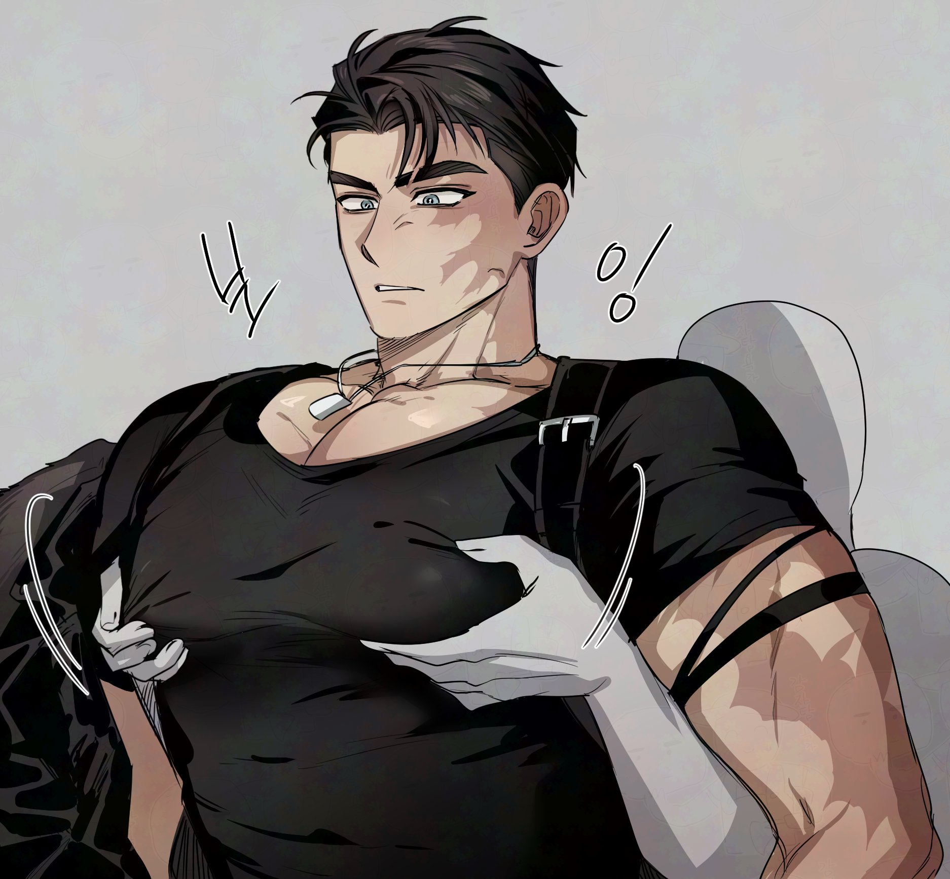 1boy, abs, ambiguous gender, artist request, awooga, bara, bara tits, big pecs, breasts, cumdump, cute male, dog tags, english text, faceless male, fat tits, gay, god damn, gonggye hs, groping pecs, honestly quite incredible, huge biceps, j (reverse:1999), joe brown, male, male only, maledom, malesub, meat toilet, men love men, men only, muscular, muscular male, nipples, oh my god, oh my goodness gracious, paradise, pecs, reverse:1999, sex slave, sexy male, showing pecs, solo, surprised expression, treated like a cow, voluptuous male, whored out, yaoi, zooweemama