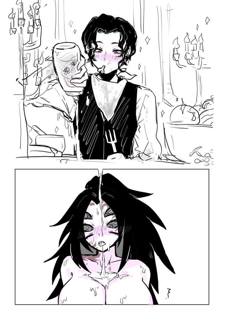 demon slayer, female, kimetsu no yaiba, kkku gt, kokushibo, male, michikatsu tsugikuni, muzan kibutsuji, rule 63, tagme