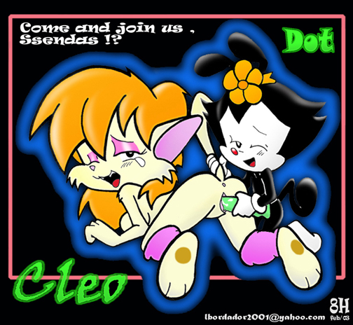 2003 8horns animaniacs cleo_catillac cub dildo dot_warner flower the_catillac_cats yuri