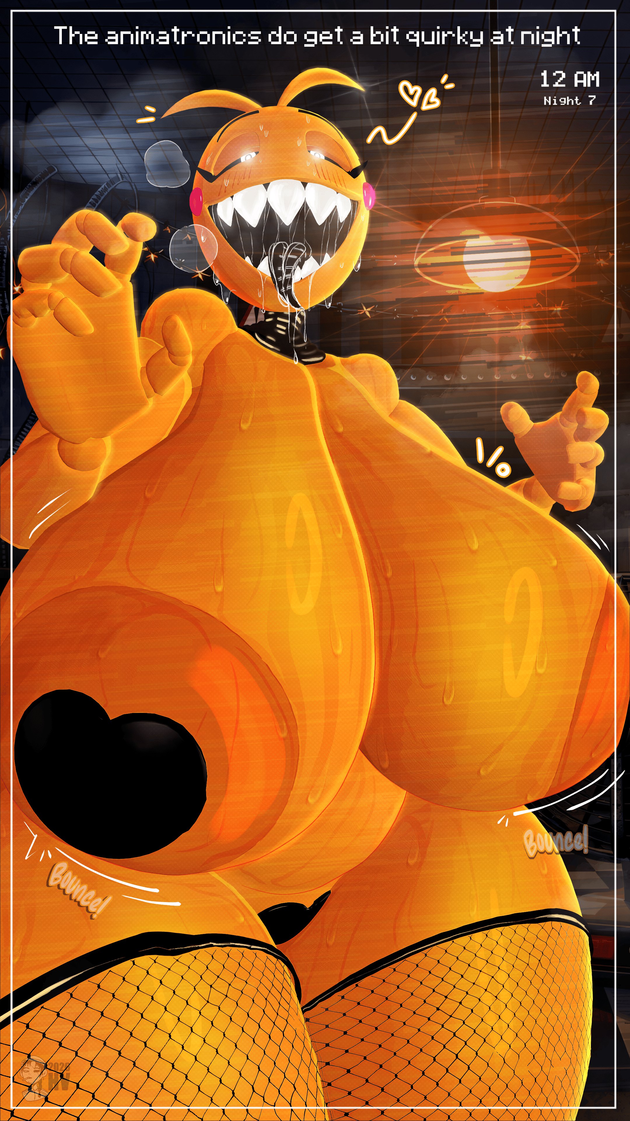 3d, 3d (artwork), alternate version available, anthro, arms, ass, bare arms, bare back, bare legs, bare shoulders, bare thighs, big ass, big breasts, big butt, breasts, butt, chica (fnaf), completely naked, completely naked female, completely nude, completely nude female, curvaceous, curvy, curvy body, curvy female, curvy figure, five nights at freddy's, five nights at freddy's 2, furry, hands, highres, highv0ltage, hips, huge ass, huge breasts, huge butt, large breasts, legs, light, lights on, naked, naked female, nipples, no bra, no panties, nude, nude female, plump, plump breasts, solo, thick, thighs, toy chica (fnaf), voluptuous, voluptuous female, wide hips
