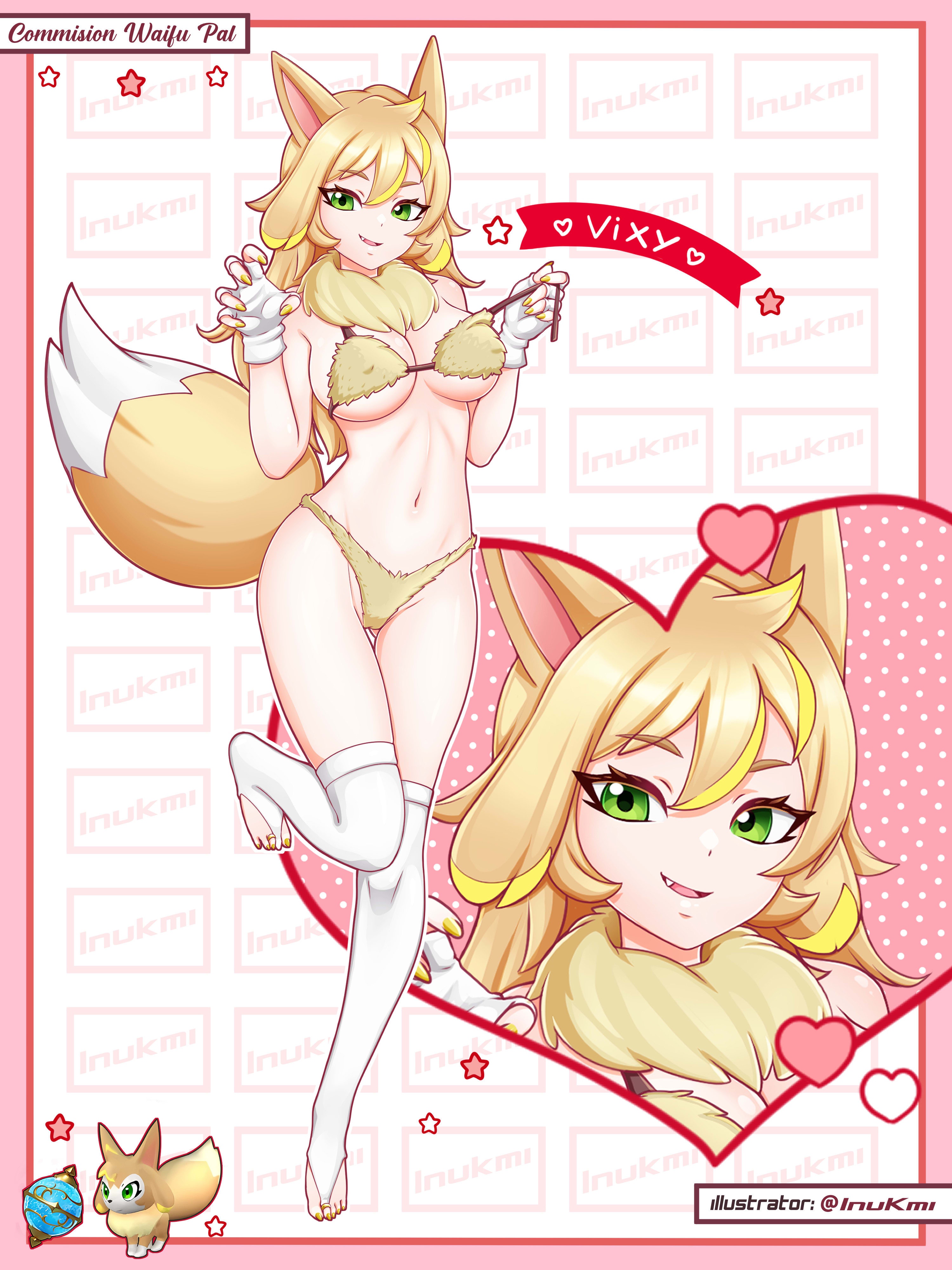 1anthro, 1female, 1females, 1girl, 1girls, 1human, 1humanoid, 1woman, 1women, 2024, 2d, 2d (artwork), 2d art, 2d artwork, absurd res, absurd resolution, absurdres, adult, adult female, adult girl, adult only, adult woman, ahoge, animal ear, animal ear fluff, animal ears, animal ears fluff, animal humanoid, animal tail, anime, anime character, anime coloring, anime eyes, anime girl, anime nose, anime style, animestyle, anthro, anthro female, anthro focus, anthro fox, anthro girl, anthro only, anthro solo, anthro woman, artist, artist logo, artist name, artist signature, artist upload, artwork (digital), auction, background, bangs, beautiful, beautiful body, beautiful boobs, beautiful breasts, beautiful eyes, beautiful face, beautiful female, beautiful girl, beautiful legs, beautiful thighs, beautiful woman, belly, belly buton, belly button, big boob, big boobies, big boobs, big breast, big breasts, big tail, bikini, bikini bottom, bikini strap, bikini top, blonde, blonde female, blonde girl, blonde hair, blonde hair female, blonde hair,, blonde haired female, blonde haired woman, blonde woman, blonde-haired, blonde-haired female, boob, boob focus, boob window, boobies, boobies focus, boobies out, boobs, boobs focus, boobs out, bra, bra strap, breast, breast focus, breast out, breast window, breasts, breasts focus, breasts out, brown eyebrows, character name, character profile, color, colored, colored eyebrows, colored eyes, colored hair, colored inner hair, colored sclera, colored sketch, colored skin, colour, coloured, commission, commission art, commission open, commission upload, commission work, commissioned, commissioned art, commissioned work, commissions, commissions open, cute, cute belly, cute ears, cute expression, cute eyes, cute face, cute fang, cute fangs, cute female, cute female feet, cute girl, cute navel, cute tail, cute toes, cute tummy, digital, digital art, digital artwork (media), digital drawing, digital drawing (artwork), digital media, digital media (artwork), digital painting, digital painting (artwork), drawing, drawn, ear fluff, ear tuft, ear tufts, ears, english, english language, english text, eye open, eyebrow through hair, eyebrows, eyebrows raised, eyebrows visible through hair, eyelash, eyelashed, eyelashes, eyes, eyes open, fang, fang out, fangs, fangs out, feet, feet up, female, female anthro, female focus, female human, female humanoid, female only, female solo, finger nails, fingerless glove, fingerless gloves, fingerless gloves (marking), fingernail, fingernail polish, fingernails, fiverr, fluffy, fluffy ears, fluffy fur, fluffy hair, fluffy neck, fluffy neck fur, fluffy tail, foot, foot up, fox, fox ear, fox ears, fox female, fox girl, fox humanoid, fox tail, fox woman, foxgirl, fur, fur bikini, fur bra, fur panties, fur tuft, gijinka, girl, girl focus, girl only, girl solo, glove, gloved, gloved female, gloved hand, gloved hands, gloves, gloves (marking), gloves on, gloves,, green eye, green eyed, green eyed female, green eyes, green eyes female, green-eyed female, green-eyes, hair, hair between eyes, half naked, half naked female, half nude, half nude female, half nudefemale, half-naked, half-naked female, half-nude, half-nude female, hand on bra strap, heart, heart (symbol), heart symbol, hearts, hi res, high quality, high res, high resolution, highres, hip focus, hip vent, hips, hips focus, hips outline, hips wider, hires, hourglass, hourglass body, hourglass figure, hourglass figured anthro, hourglass figured female, hourglass figured human, hourglass figured humanoid, human, human female, human focus, human girl, human only, human solo, human woman, humanization, humanized, humanoid, humanoid female, humanoid focus, humanoid fox, humanoid only, humanoid woman, illustration, inukmi, jpeg, jpg, jpg file, kitsune, kitsunemimi, knee high socks, knee highs, knee socks, kneehigh socks, kneehighs, knees, kneesocks, large boob, large boobies, large boobs, large breast, large breasts, large tail, leg warmers, legs, legs up, legwarmers, light skin, light skin body, light skin female, light skinned, light skinned female, light skinned-female, light-skin, light-skined female, light-skinned, light-skinned female, logo, long hair, long hair female, long hair,, long haired, long haired female, long-hair, long-haired, long-haired female, looking at viewer, looking at you, loose socks, massive tail, mouth, mouth open, nail, nail polish, nailpolish, nails, nails painted, navel, navel line, navel outline, neck fur, neck tuft, nose, open eye, open eyes, open mouth, open mouth smile, open smile, opened eyes, opened mouth, original art, original artwork, pal (species), palworld, panties, panty shot, partially fingerless gloves, partially naked, partially naked anthro, partially naked female, partially nude, partially nude female, pink background, pink border, pink borders, pink heart, pink hearts, pink star, pocketpair, pretty, pretty face, pretty female, pretty girl, pretty lady, pretty woman, raised eyebrow, raised eyebrows, raised knee, raised leg, raised tail, render, rendered, revealing, revealing bikini, revealing clothes, revealing clothing, revealing outfit, revealing swimsuit, safe, safe for work, sexy, sexy belly, sexy bikini, sexy body, sexy boobs, sexy breasts, sexy clothes, sexy clothing, sexy face, sexy female, sexy figure, sexy focus, sexy girl, sexy hips, sexy lady, sexy legs, sexy look, sexy outfit, sexy panties, sexy pose, sexy posing, sexy smile, sexy swimsuit, sexy thighs, sexy woman, sfw, signature, signature artist name, simple background, skimpy, skimpy bikini, skimpy bottomwear, skimpy bra, skimpy clothes, skimpy clothing, skimpy costume, skimpy outfit, skimpy panties, skimpy swimsuit, skimpy swimwear, skimpy thong, skimpy underwear, skin, smile, smile at viewer, smile face, smiley face, smiling, smiling at viewer, smiling at you, smiling female, sock, socks, socks (marking), socks and leg warmers, socks and shoes, socks on, solo, solo anthro, solo female, solo focus, solo girl, solo human, solo humanoid, solo only, solo woman, standing, standing on one leg, standing on tip toes, standing on toes, standing position, star, star (symbol), stars, stomach, swimsuit, swimsuit bottom, swimsuit top, swimwear, tail, tail fluff, tail fur, tail markings, tail tuft, text, text focus, thicc, thicc thighs, thick, thick hips, thick legs, thick thighs, thigh focus, thigh gap, thighs, thighs focus, thighs large, thighs together, thighs waist, thong, thong panties, thong straps, thong underwear, toe nail polish, toe nails, toenail, toenail polish, toenails, toenails polish, toenails polished, toenails,, toes, toes up, tummy, underwear, very high quality, very high resolution, vixy (pal), waifu, watermark, watermarked at source, white background, white fang, white fangs, white fingerless gloves, white fur, white fur tuft, white glove, white gloves, white knee highs, white knee socks, white kneehighs, white kneesock, white leg warmers, white sock, white socks, white tail tip, white tail tuft, white tuft, wide hip, wide hipped, wide hipped anthro, wide hipped female, wide hipped human, wide hipped humanoid, wide hips, woman, woman focus, woman only, woman solo, ych, ych commission, ych result, yellow bikini, yellow bikini bottom, yellow bikini top, yellow bra, yellow ears, yellow fingernail polish, yellow fingernails, yellow fur, yellow hair, yellow hair female, yellow nail, yellow nail polish, yellow nails, yellow neck, yellow neck tuft, yellow panties, yellow streak, yellow swimsuit, yellow swimwear, yellow tail, yellow thong, yellow toenail polish, yellow toenails, yellow underwear, yellow-haired female, young, young adult, young adult female, young adult woman, young anthro, young female, young girl, young human, young humanoid, young woman, younger anthro, younger female, younger girl, younger human, younger humanoid, younger woman