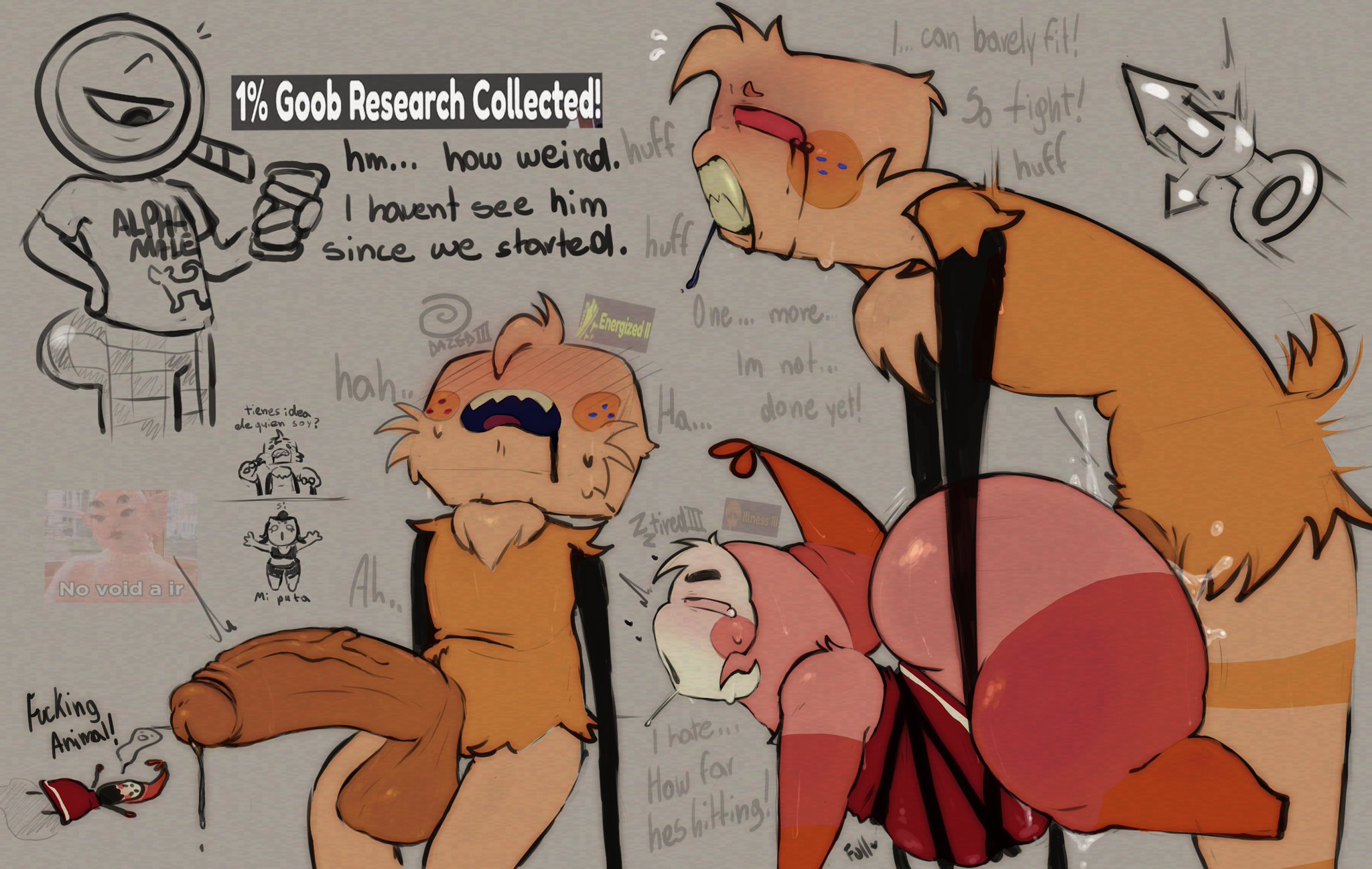 anal, anal sex, big ass, big butt, big penis, dandy's world, gay, gay sex, goob (dandy's world), piiure, pleasure face, rodger (dandy's world), shrimpo (dandy's world), size difference, tagme, twisted goob (dandy's world)