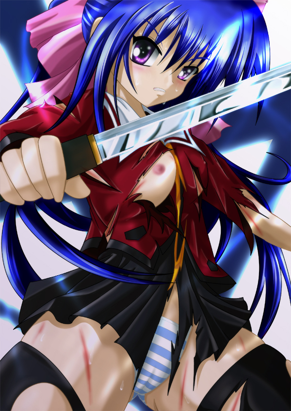 blue_hair himari_noihara_(omamori_himari) omamori_himari tagme