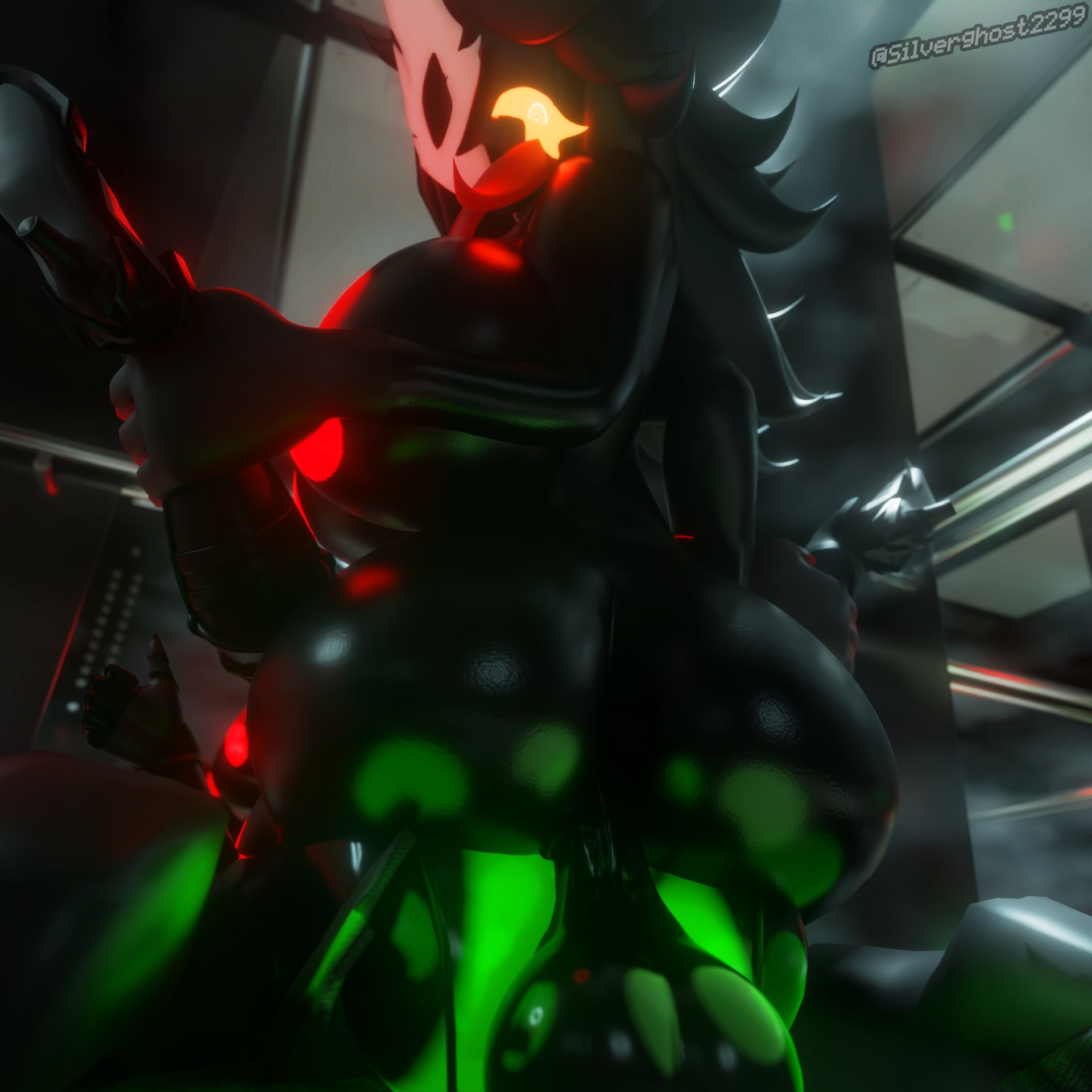 1futa, 1girls, 1x1x1x1 (forsaken), 3d, betrayed 1x1x1x1, blender (software), crossover, female dominating futa, folly (regretevator), forsaken (roblox), regretevator, roblox, roblox game, robloxian, silver2299, tagme, trackservolt