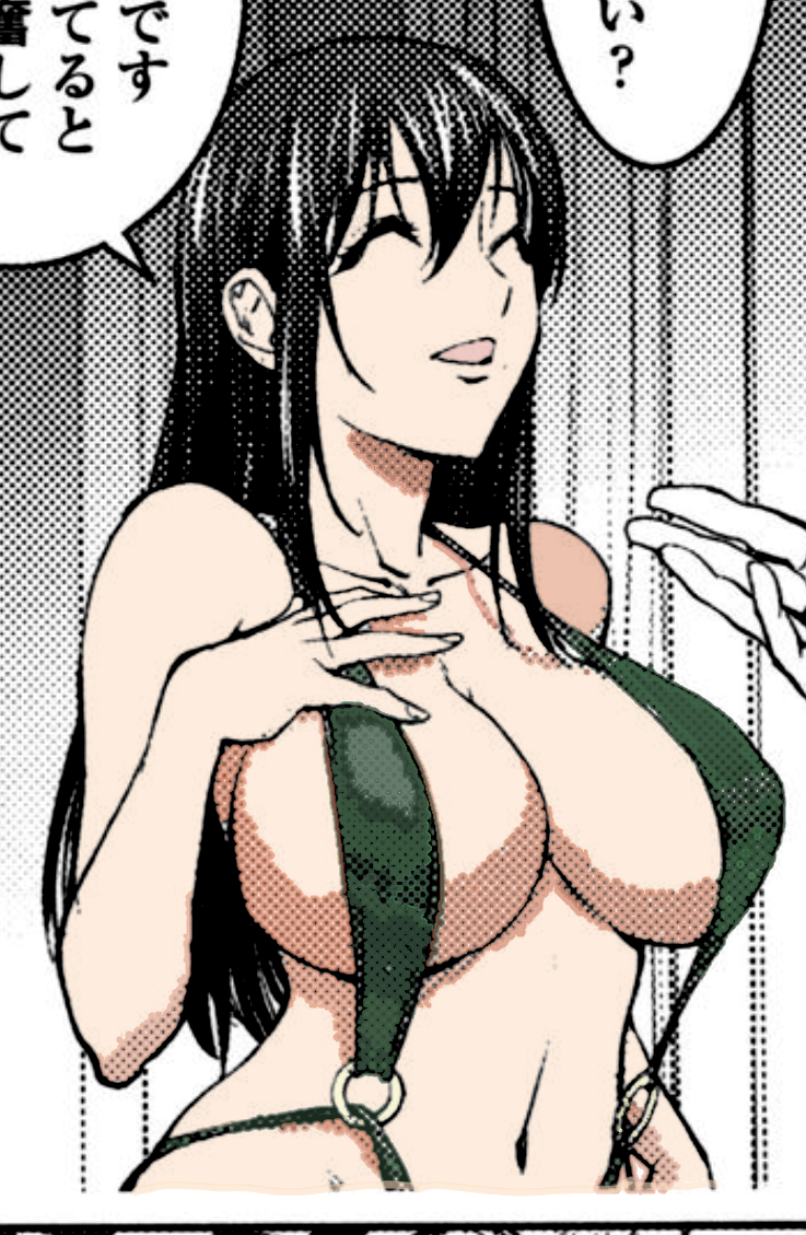 big_ass big_breasts black_hair konkitto midara_books