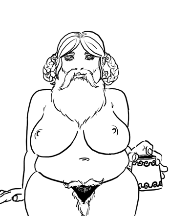 1girls awfulgood beard bearded_female dwarf dwarf_female female female_only hairy hairy_pussy lord_of_the_rings nipples solo solo_female tagme thick_bush