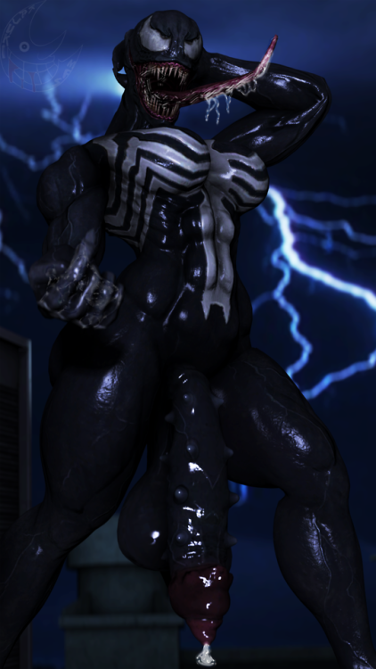 1futa 2018 3d abs alien barbed_penis big_breasts big_penis big_testicles black_body black_skin bodily_fluids breasts building bumpy_penis claws cum cum_drip dickgirl digital_media_(artwork) dripping futa_only futanari genital_fluids hanging_penis huge_cock humanoid intersex kajukisfm lightning long_penis long_teeth long_tongue looking_at_viewer marvel monster muscular muscular_intersex night nude open_mouth penile_spines penis saliva scary sharp_teeth she-venom smooth_skin solo spiked_penis spikes symbiote teeth testicles thick_penis tongue tongue_out vein veins venom_(marvel) white_eyes white_skin