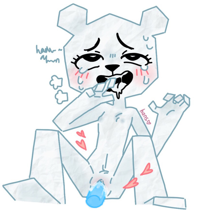 anthro, bear, cartoon network, edit, faceless male, female, gumball watterson, hanshearteu, male, straight, tagme, teri (tawog), the amazing world of gumball, third-party edit, ursid