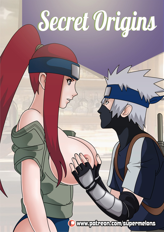 breasts, female, hatake kakashi, imminent sex, naruto, naruto (series), panties, patreon, red hair, super melons, uzumaki kushina, virgin