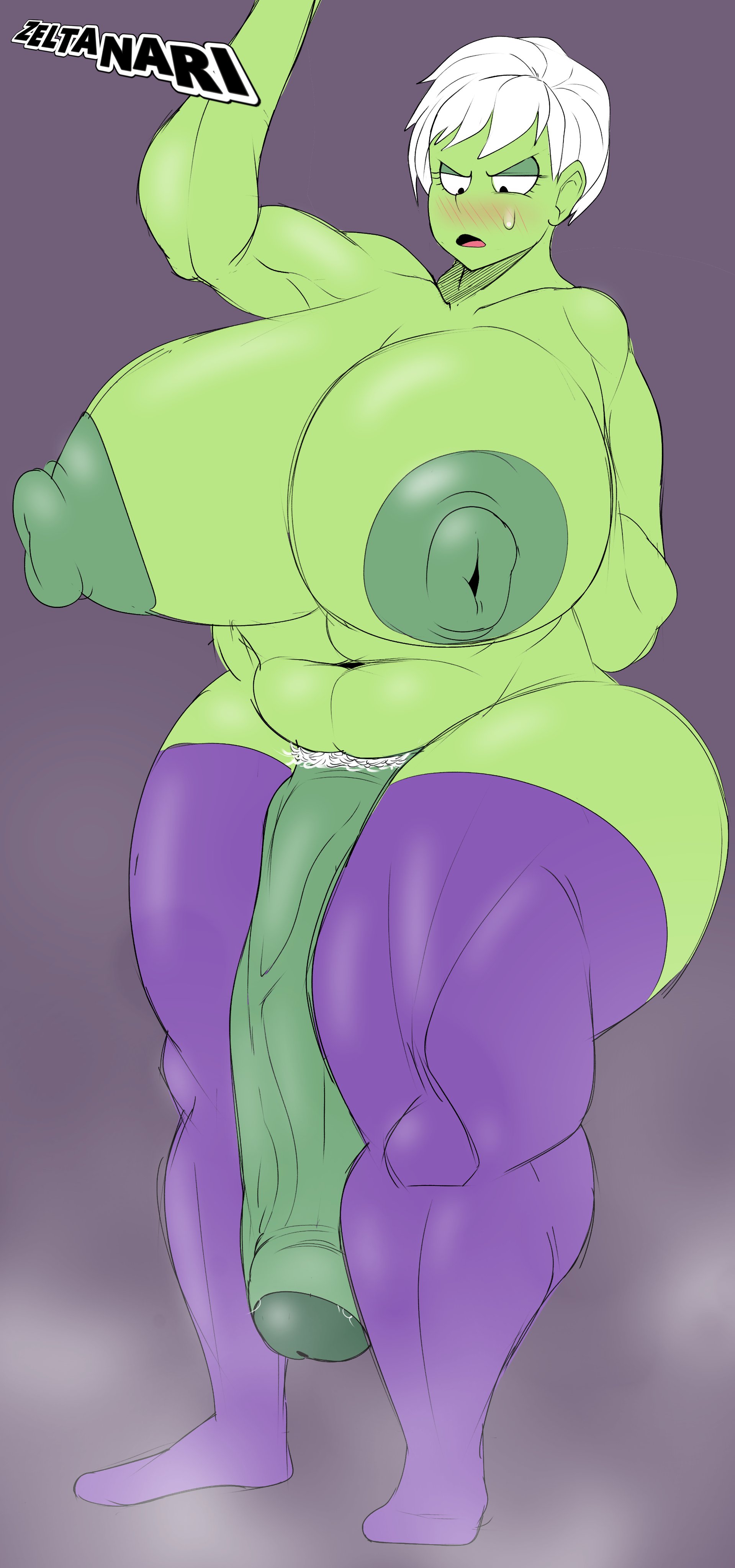 1futa, balls, big areola, big balls, big breasts, big cock, big penis, big testicles, breasts, cheelai, dickgirl, dragon ball, erect nipples, erect penis, erection, foreskin, futa only, futanari, green skin, huge areola, huge balls, huge breasts, huge cock, huge testicles, intersex, large areolae, large balls, large breasts, large cock, large penis, large testicles, long penis, nipples, nude, nude futa, partially retracted foreskin, penis, precum, precum drip, scrotum, short hair, solo, solo futa, testicles, uncensored, urethra, veiny penis, white hair, zeltanari