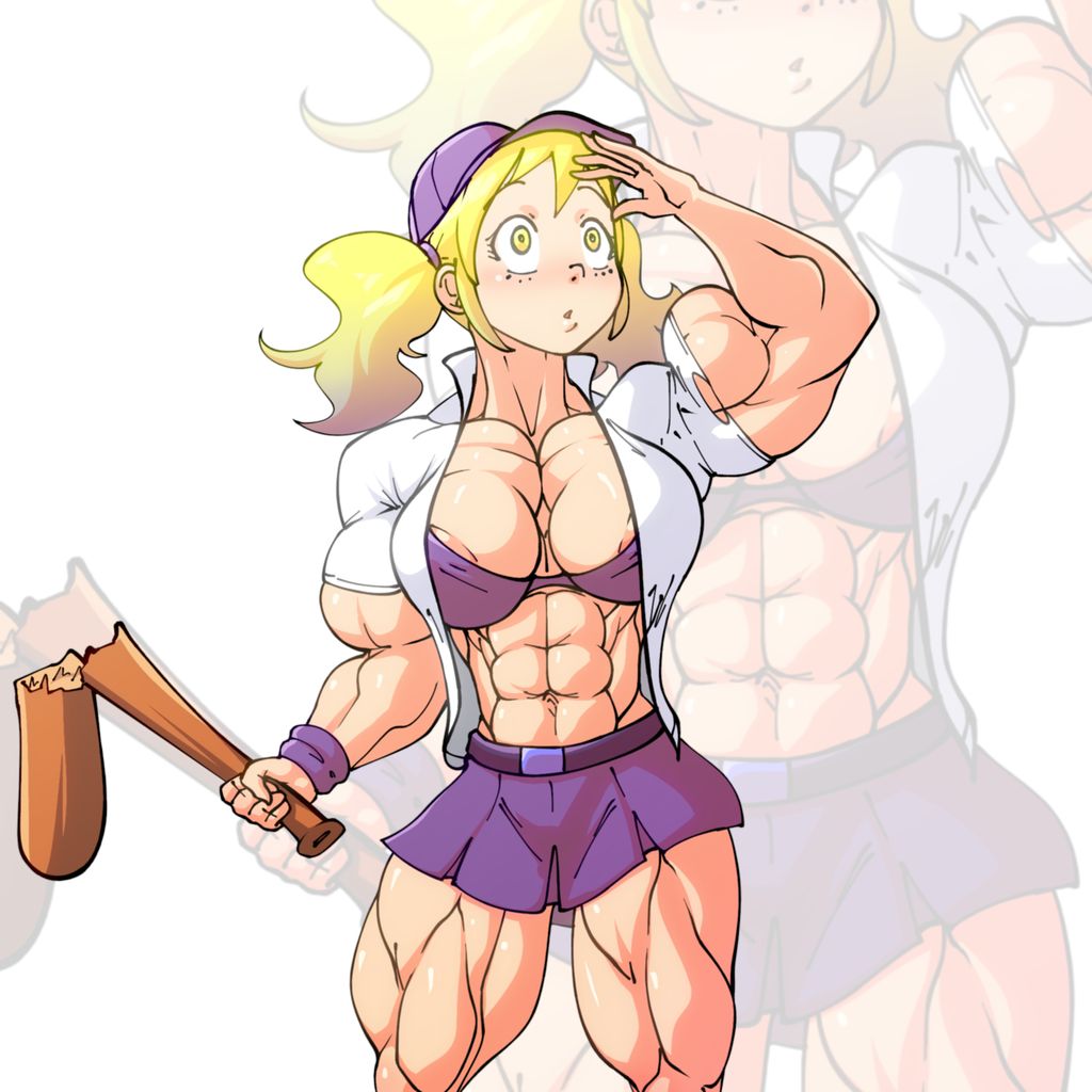 abs biceps devmgf extreme_muscles female female hyper_muscles muscle muscles muscular muscular_female solo solo_female