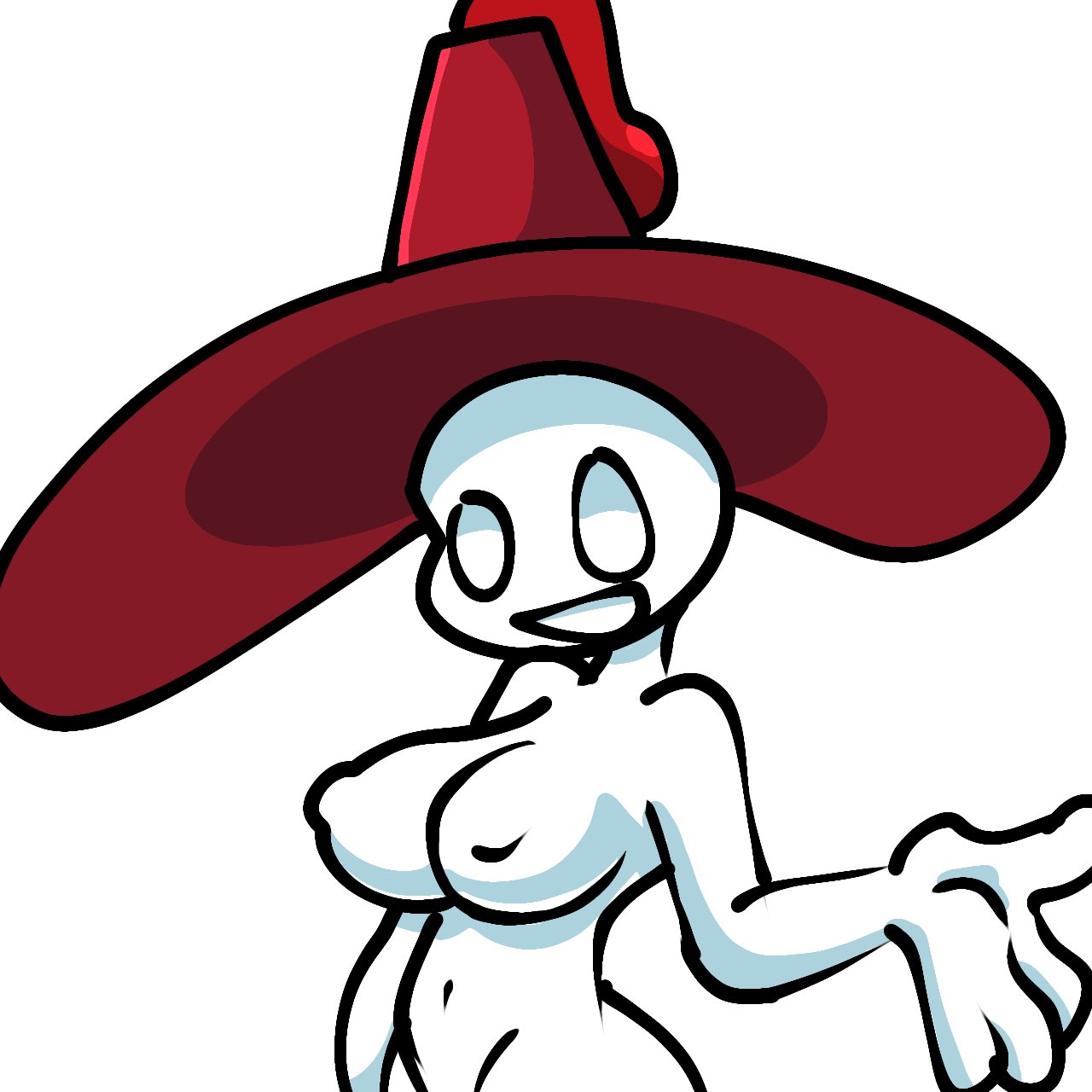 breast breasts female female_focus female_only ketchup simple simple_eyes snappy_snaz white_body