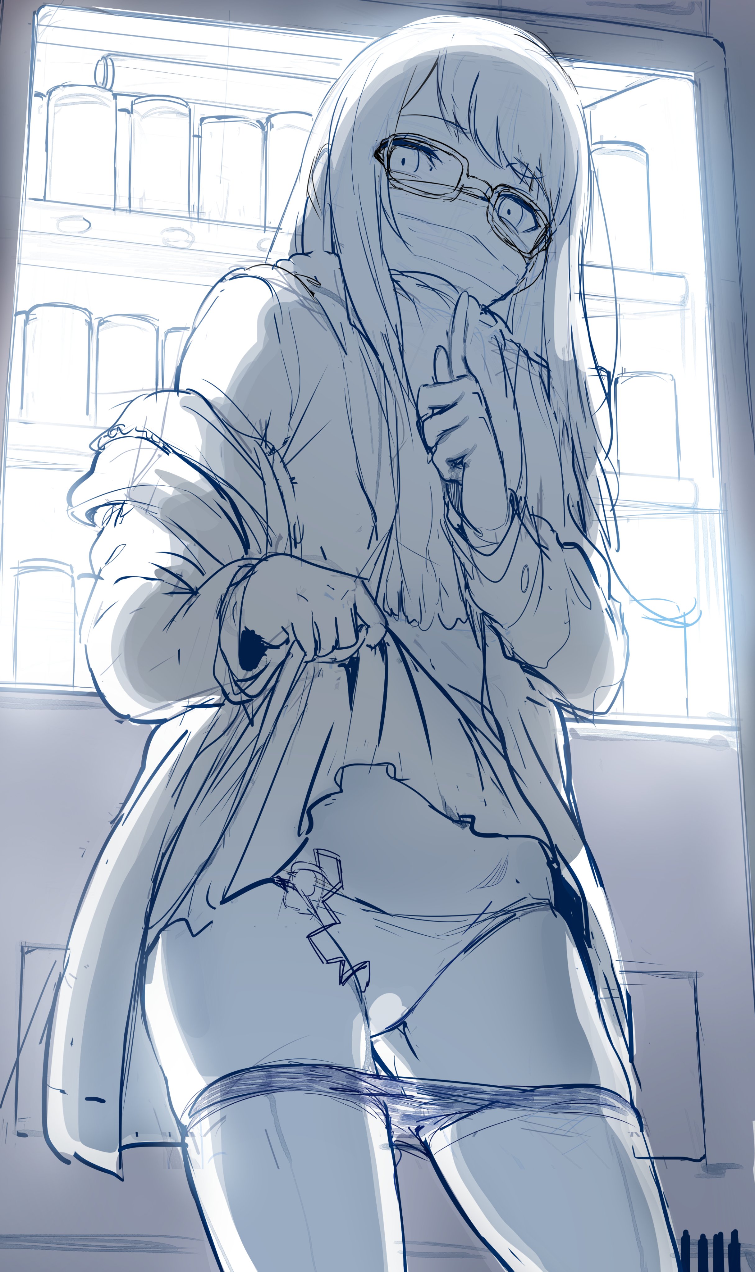 1girls, atlus, exhibitionism, female, hews hack, kasumi yoshizawa, megami tensei, persona, persona 5, persona 5 royal, sketch, sumire yoshizawa, toy, vibrator