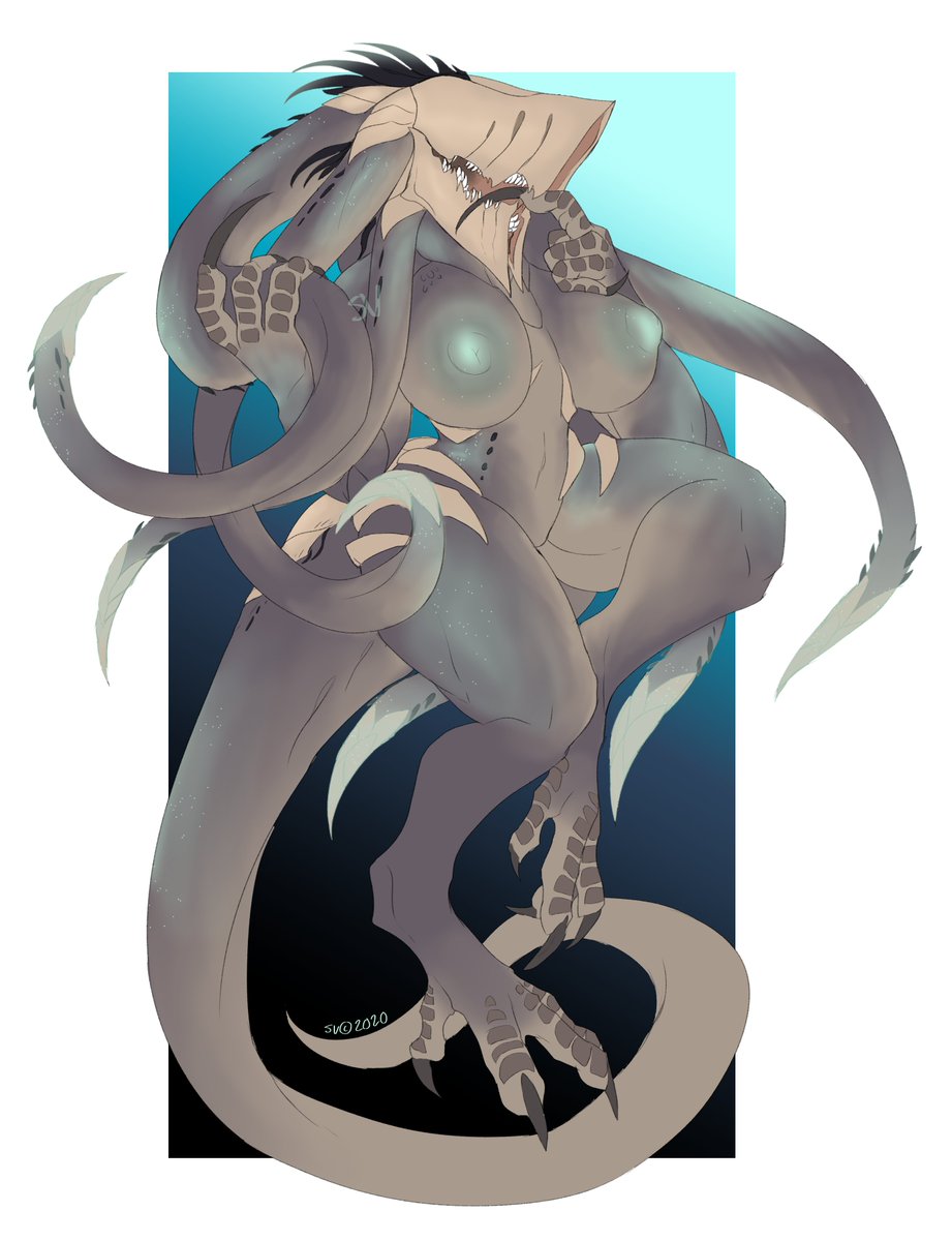 1girls ahamkara_(species) alien big_breasts breasts destiny_(game) destiny_2 female female_only glowing_nipples large_breasts monster_girl naked nipples nude nude_female riven_of_a_thousand_voices solo solo_female source_request steel_vandal tagme tentacles