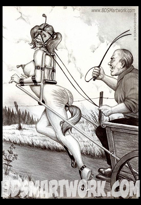 bit_gag buttplug buttplug_tail cart cart_pulling crying dominated erofus femsub forced gag head_harness human_mare maledom nipple_bells nipple_piercing nude pain painful pony_harness ponygirl ponyplay ponytail powerless reins running sex_toy slave tied torture_shoes whip whip_marks