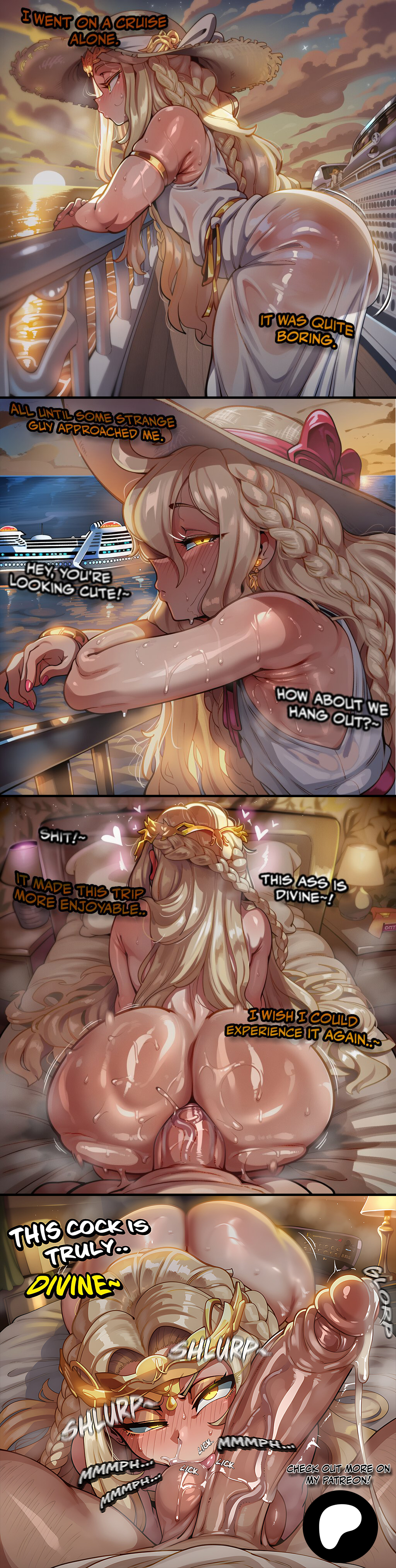 2026, 2boys, 2d, absurd res, absurd resolution, absurdres, after fellatio, ai generated, all fours, anal, armlet, armpits, ass, ass focus, bare shoulders, bed, bent over, big ass, big breasts, big penis, blonde hair, blush, bracelet, braid, breasts, bulge, cloud, completely nude, condom, crossdressing, cum, doggystyle, dress, earrings, elden ring, english text, erection, facing away, fellatio, femboy, from behind, from side, hat, heart, hetero, heterochromia, hi res, high quality, high resolution, highres, huge ass, huge penis, image, jewelry, large penis, licking, licking penis, lipstick mark, long hair, looking at viewer, lube, male focus, miquella, multiple boys, nude, ocean, on bed, oral, otoko no ko, outdoors, patreon, penis, pillow, pov, railing, runny makeup, saliva, see-through, sex, sex from behind, shadow of the erdtree, shiny skin, sky, sleeveless, solo, solo focus, straw hat, sun, sun hat, sunset, sweat, testicle sucking, testicles, thick thighs, trap, twitching penis, uncensored, uncensured, uni gens, veins, veiny penis, very long hair, water, wet, wet clothes, white dress, yaoi, yellow eyes