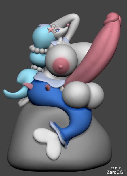 1futa 3d 3d_model anthro areola areolae arms_behind_back arms_behind_head balls big_breasts big_penis blue_hair erection furry futa_only futanari gigantic_breasts gigantic_penis huge_areola huge_areolae huge_balls huge_breasts huge_cock huge_nipples humanoid_genitalia humanoid_penis hyper hyper_balls hyper_breasts hyper_genitalia hyper_penis large_breasts large_penis looking_at_viewer merfolk mermaid nintendo nipples penis pink_penis pokemon pokemon_(species) pokemon_sm primarina sea_lion seal siren solo testicles unfinished voluptuous wide_hips wip zbrush zerocgii