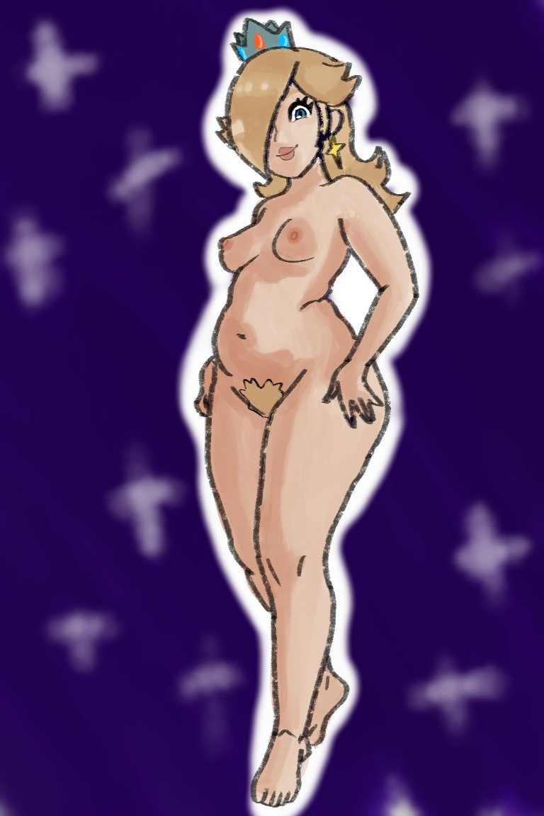 blonde female, blonde hair, bush, completely nude, crown, dumbsmutty, dumbwitchyy, feet, fully nude, hairy, hairy pussy, mario (series), naked, princess, princess rosalina, pubic hair, slightly chubby, super mario bros., super mario galaxy, tagme
