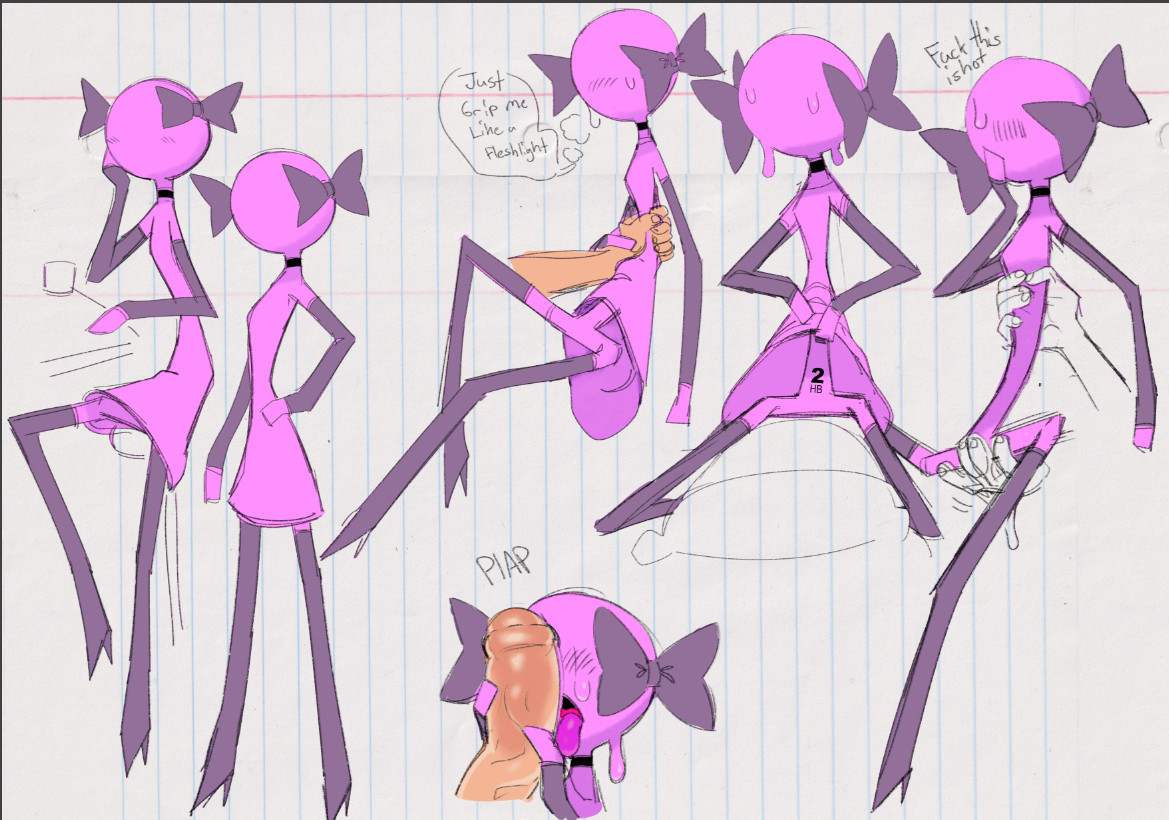 2d, 2d (artwork), bimbophi, bow, consensual, drew (bimbophi), excited, excited female, female, holding waist, impossible fit, penis, stick figure, stickfigure, stickman, stickwoman, tagme, text, willing