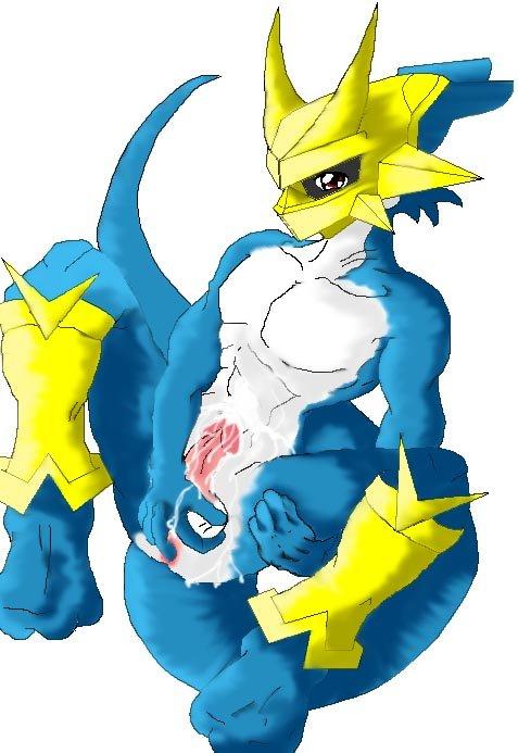 cum digimon digimon_(species) magnamon male_only royal_knights tagme