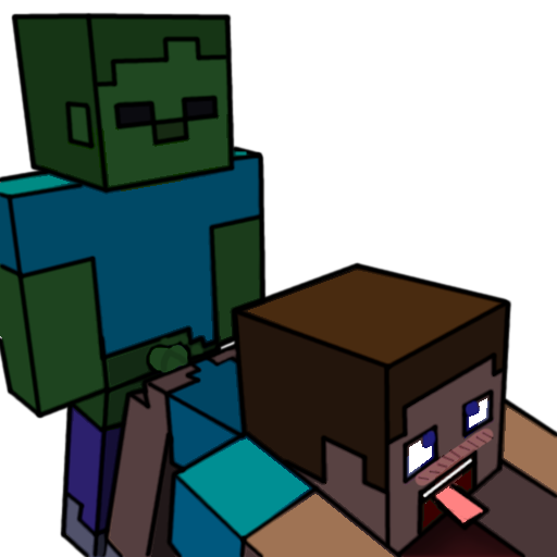 2boys anal blue_eyes boysonly gay green_penis green_penis minecraft minecraft_gay steve zombie