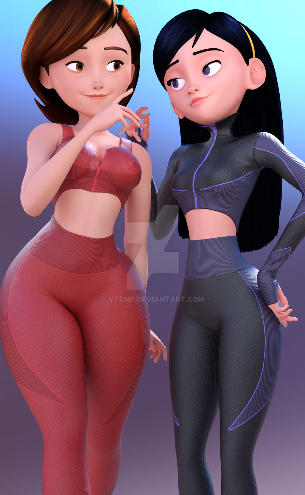2girls, 3d, big ass, big breasts, big thighs, breasts, bubble ass, bubble butt, chest, curvaceous, curvy, curvy figure, daughter, disney, elastigirl, female, firm ass, helen parr, hips, hourglass figure, huge ass, huge breasts, huge thighs, large ass, large breasts, large thighs, legs, light skin, light-skinned female, mature, mature female, milf, mother, mother and daughter, older female, older female and younger female, pixar, pixar mom, round ass, slim waist, the incredibles, thick, thick ass, thick hips, thick legs, thick thighs, thighs, violet parr, voluptuous, voluptuous female, vtemp, waist, wide ass, wide hips, wide thighs, younger female