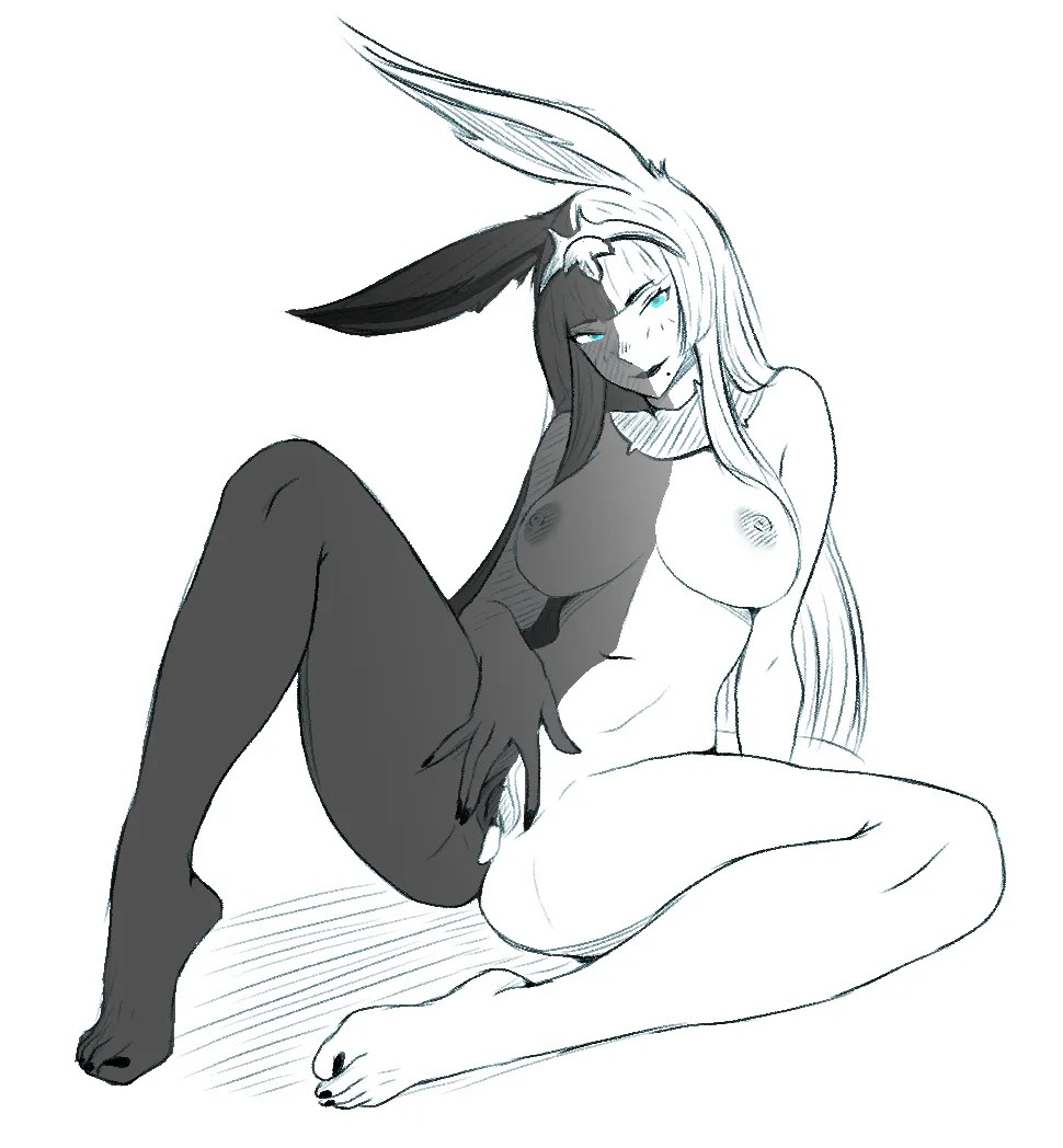 1girls, 2026, 2d, 2d (artwork), 2d artwork, adult, adult female, animal ear fluff, animal ears, areolae, arm support, background, bare arms, bare belly, bare breasts, bare calves, bare chest, bare hands, bare hips, bare knees, bare legs, bare midriff, bare navel, bare nipples, bare pussy, bare shoulders, bare skin, bare soles, bare thighs, bare tits, bare toes, bare torso, barefoot, belly, belly button, big boobs, big breasts, black fingernails, black hair, black lips, black lipstick, black nail polish, black nails, black toenail polish, black toenails, black woman, black-haired female, blue eyes, blue-eyed female, blunt bangs, breasts, breasts apart, busty, busty female, busty girl, calves, celebelian, clitoral hood, clitoris, closed mouth smile, collarbone, completely naked, completely naked female, completely nude, completely nude female, dark areola, dark areolae, dark body, dark breasts, dark hair, dark nipples, dark pussy, dark skin, dark skinned, dark skinned female, dark-skin, dark-skinned female, digital, digital art, digital drawing, digital drawing (artwork), digital media, digital media (artwork), drawing, exposed, exposed arms, exposed belly, exposed breasts, exposed chest, exposed hips, exposed legs, exposed midriff, exposed navel, exposed nipples, exposed pussy, exposed shoulders, exposed skin, exposed thighs, exposed toes, exposed torso, eyebrows visible through hair, feet, female, female focus, female only, final fantasy, final fantasy xiv, fingernails, fingers, from front, front view, full body, full body view, fully naked, fully nude, groin, head tilt, inframammary fold, inner thighs, inviting, inviting to fuck, inviting to sex, inviting viewer, knees, labia majora, labia minora, large boobs, large breasts, lean figure, legs, legs apart, legs spread, light body, light breasts, light pussy, light skin, light skin female, light skinned, light skinned female, light smile, light-skinned, light-skinned female, lip gloss, lips, lipstick, long hair, looking at viewer, mature, mature female, mature woman, midriff, monotone background, multicolored hair, nail polish, nails, naked, naked female, naked woman, narrow waist, navel, nipples, no shoes, nude, nude female, nudity, one color background, open pussy, opening pussy, pale, pale body, pale skin, pale skinned female, pale-skinned female, plain background, posing, posing for the viewer, posing naked, posing nude, primal (final fantasy), pussy, ready for sex, ready to fuck, shoulders, sidelocks, sitting, sketch, sketch lines, slender body, slender waist, slight smile, slim female, slim waist, smile, smiley face, smiling, smiling at viewer, solid color background, solo, split-color hair, spread legs, spreading legs, spreading own pussy, spreading pussy, spreading thighs, spreading vagina, thick thighs, thighs, tilted head, toenail polish, toenails, toes, topless, topless female, tsukuyomi (ffxiv), two tone body, two tone hair, two tone skin, two-tone hair, uncensored, uncensored breasts, uncensored genitals, uncensored nipples, uncensored pussy, uncensored vagina, underboob, white background, white body, white breasts, white hair, white pussy, white skinned female, white-haired female, white-skin, white-skinned female, woman