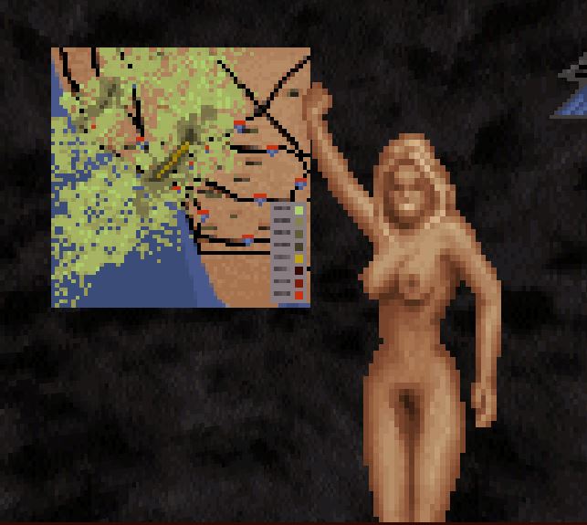 big_breasts duke_nukem_(series) duke_nukem_3d female hairy_pussy human pixel_art weather_girl